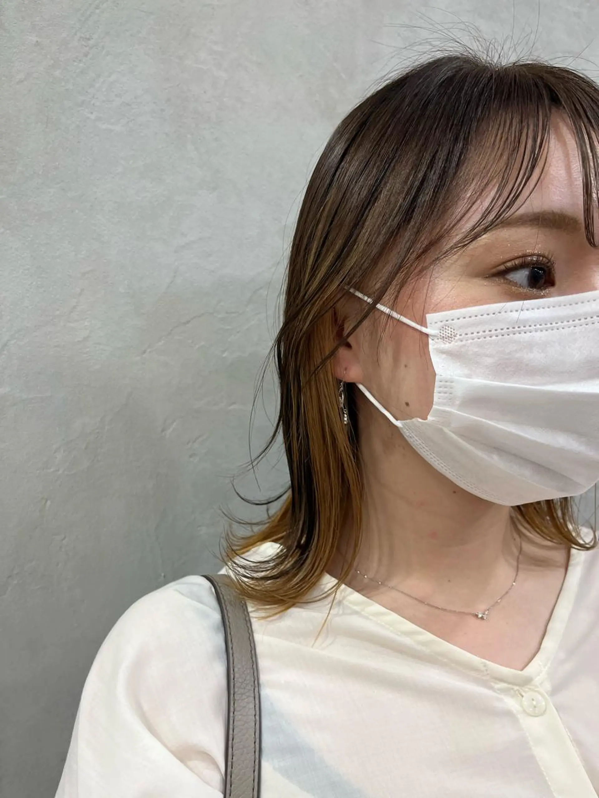 ミディアム カラー 🫧tomoka 透明感カラー🫧のヘアスタイル