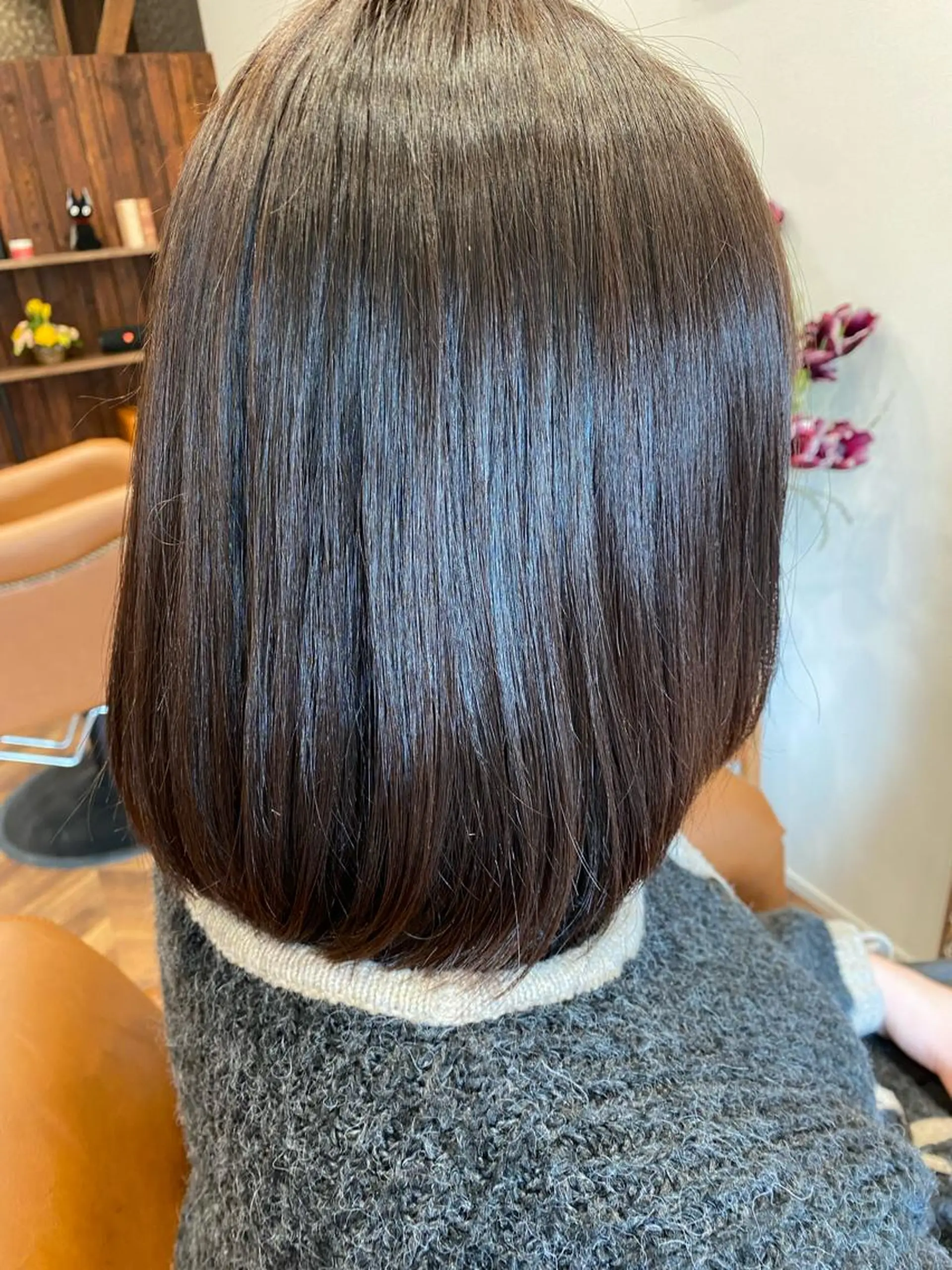 ミディアム gatto  nero所属・【似合わせカット 】🦋岩崎 美保🐾のヘアスタイル