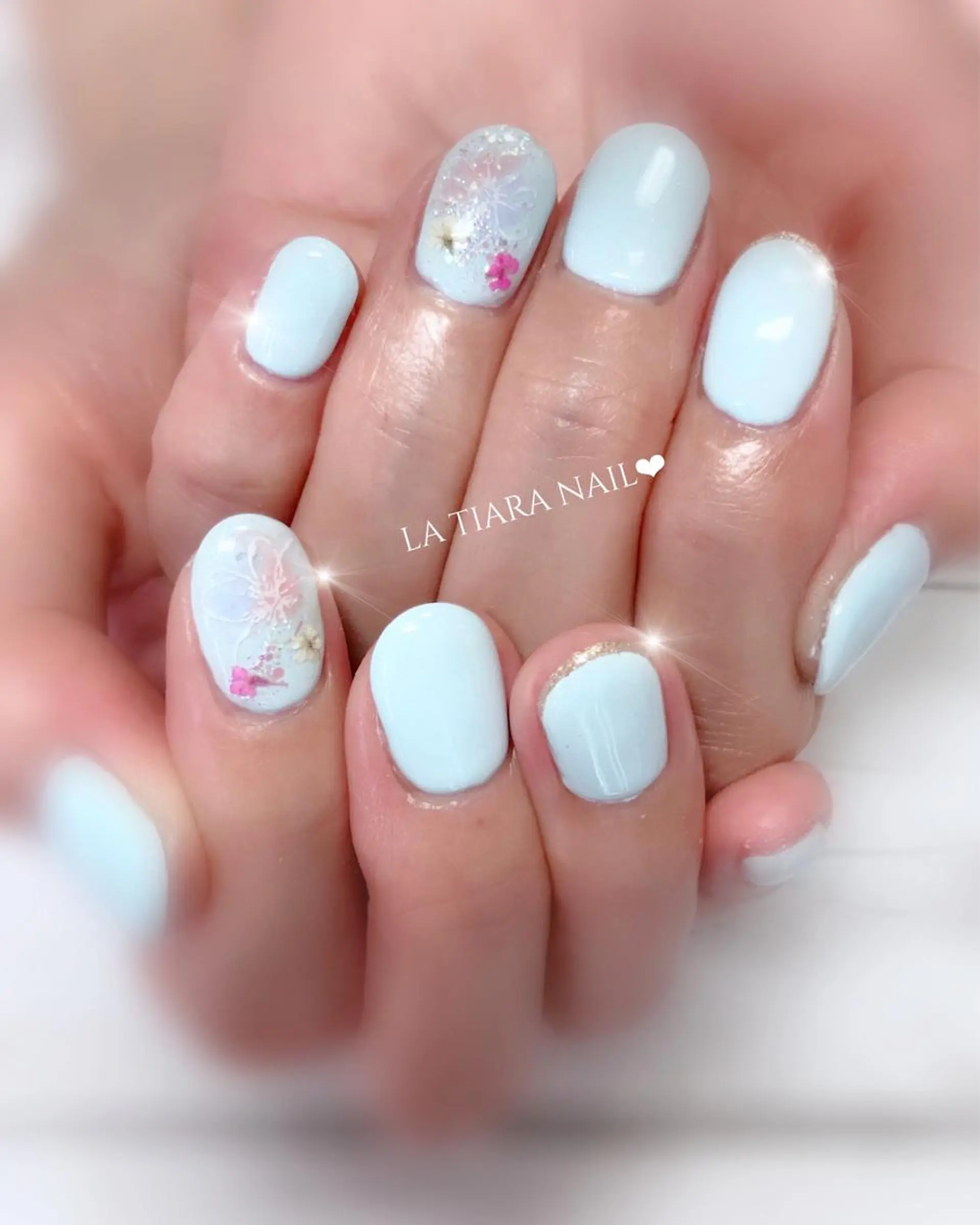 ネイル ハンドネイル Blue  bird  nail所属・Blue bird  nailのネイルデザイン