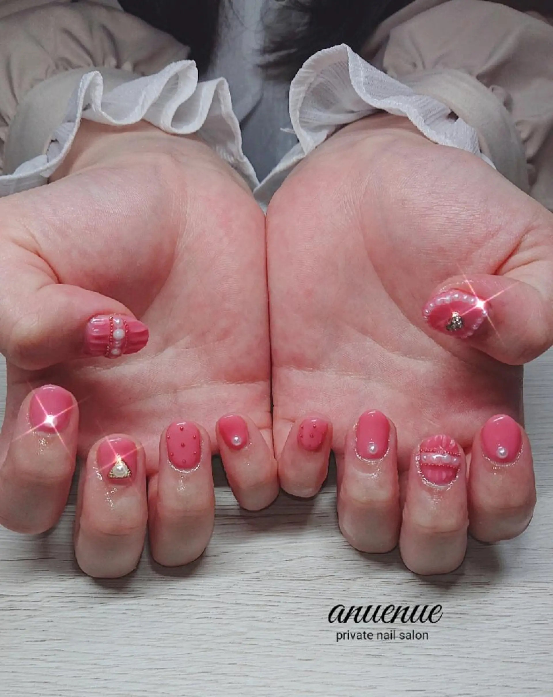 ネイル ハンドネイル ハンドケア anuenu eのネイルデザイン
