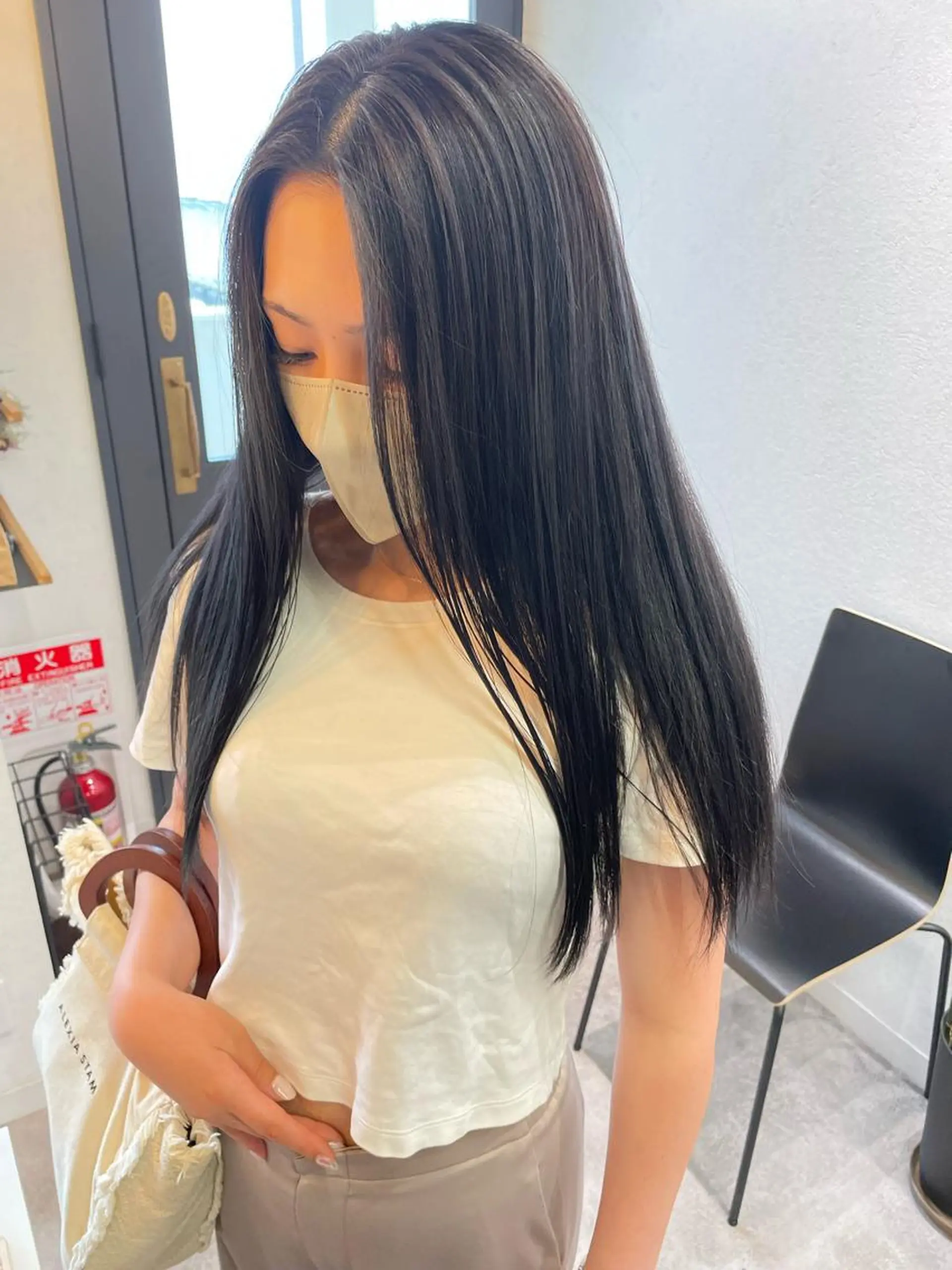 ロング カラー ヘアカラー トリートメント ブリーチ/ハイトーン 🌏💊RAINEのヘアスタイル