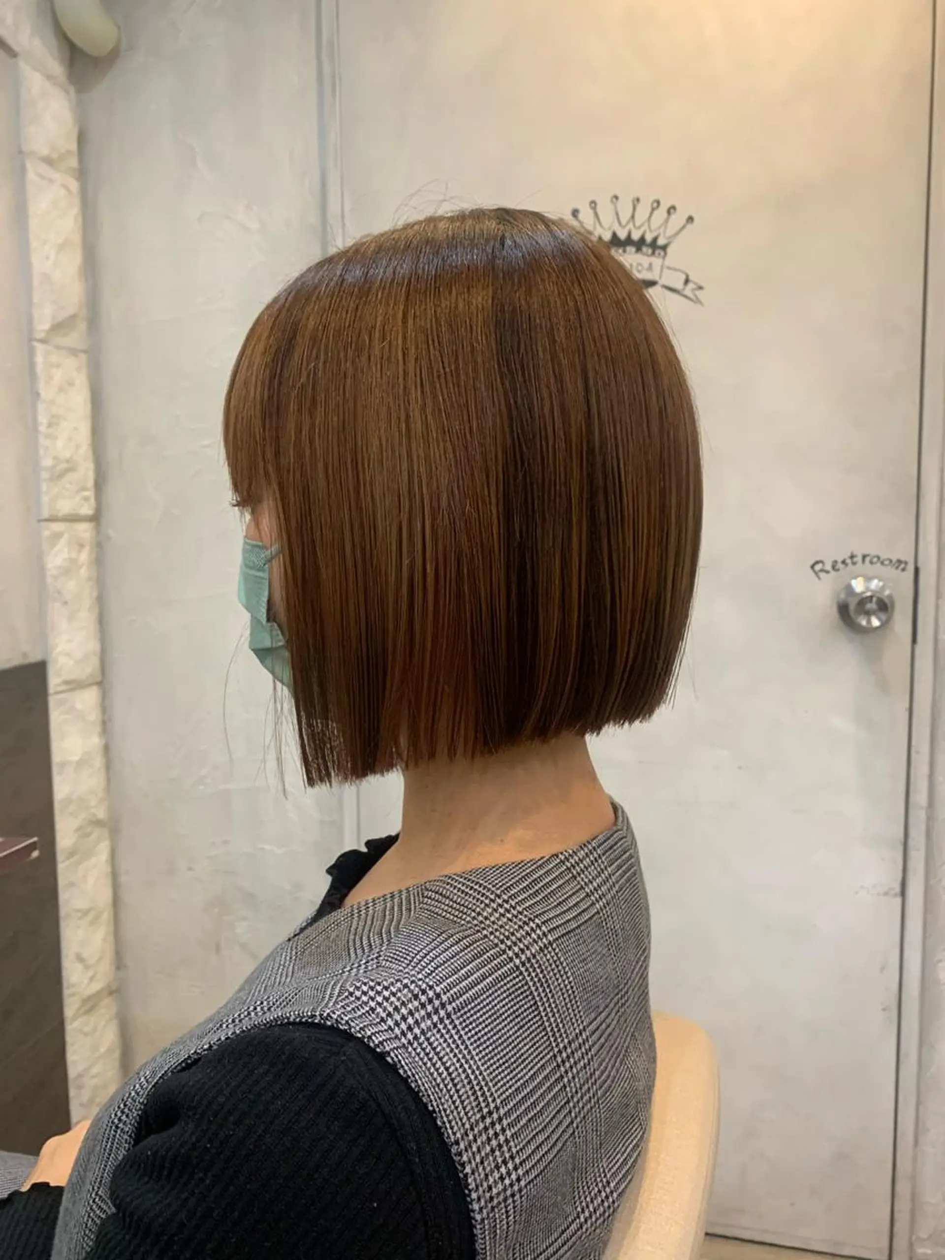 ショート カット number天王寺 ほたるのヘアスタイル