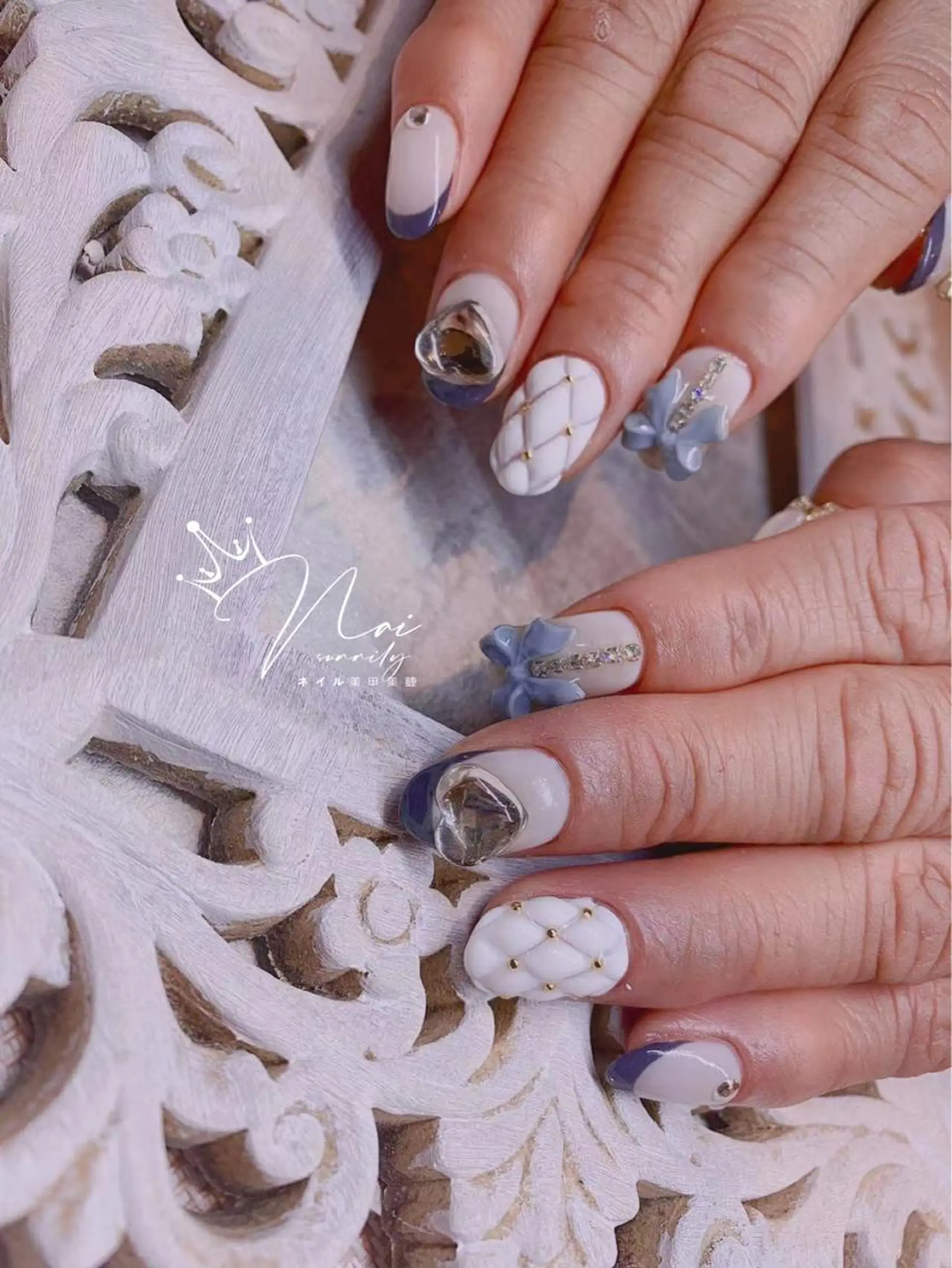 ネイル 長さだし専門店 M2　rikaのネイルデザイン