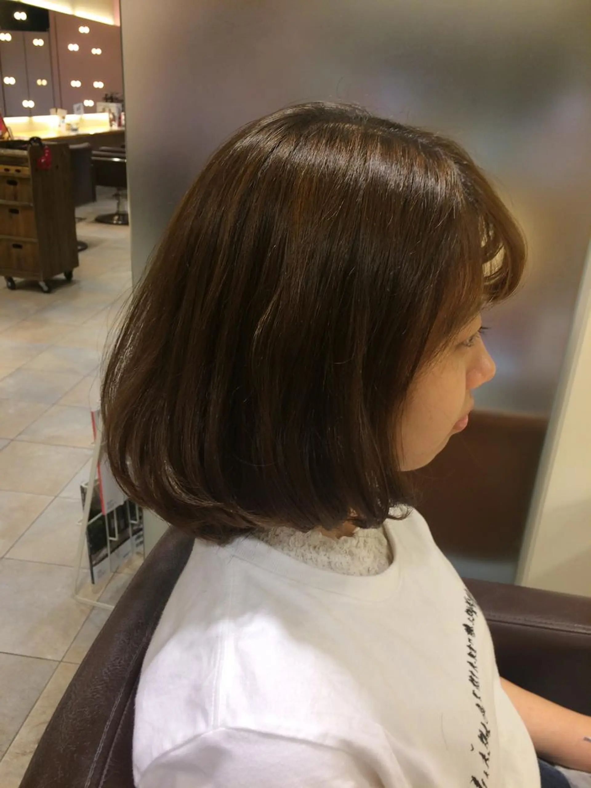 ショート カラー パーマ ヘアアレンジ メンズパーマの巨匠 鈴木純のヘアスタイル