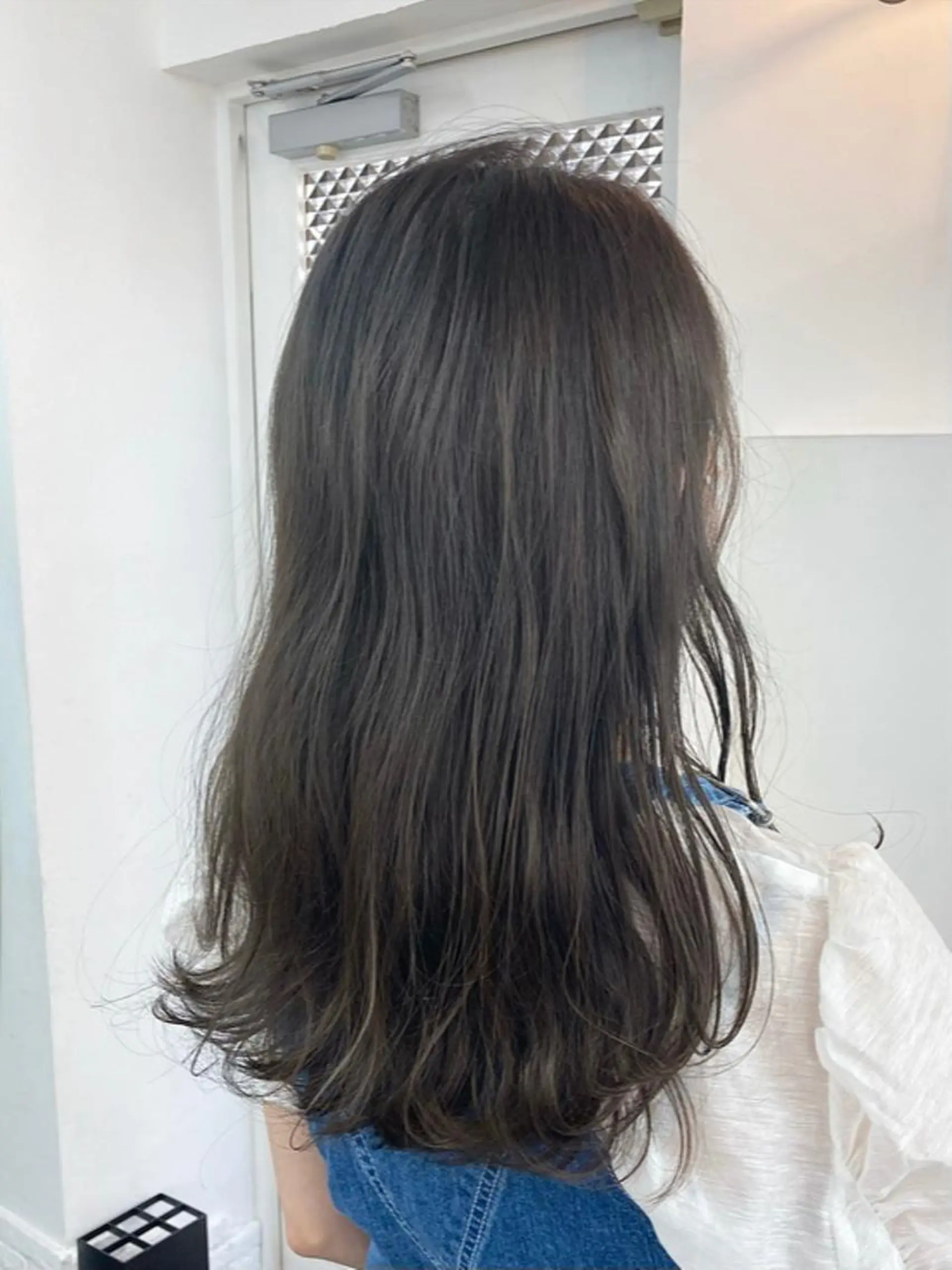 セミロング ヘアカラー トリートメント 🌼たけや みのり🌿のヘアスタイル