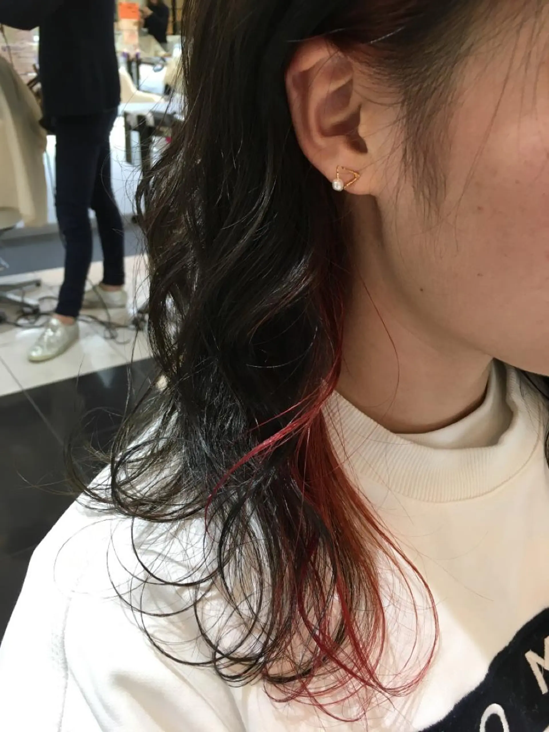 ミディアム 特殊カラー/ブリーチ 道満ゆいなのヘアスタイル