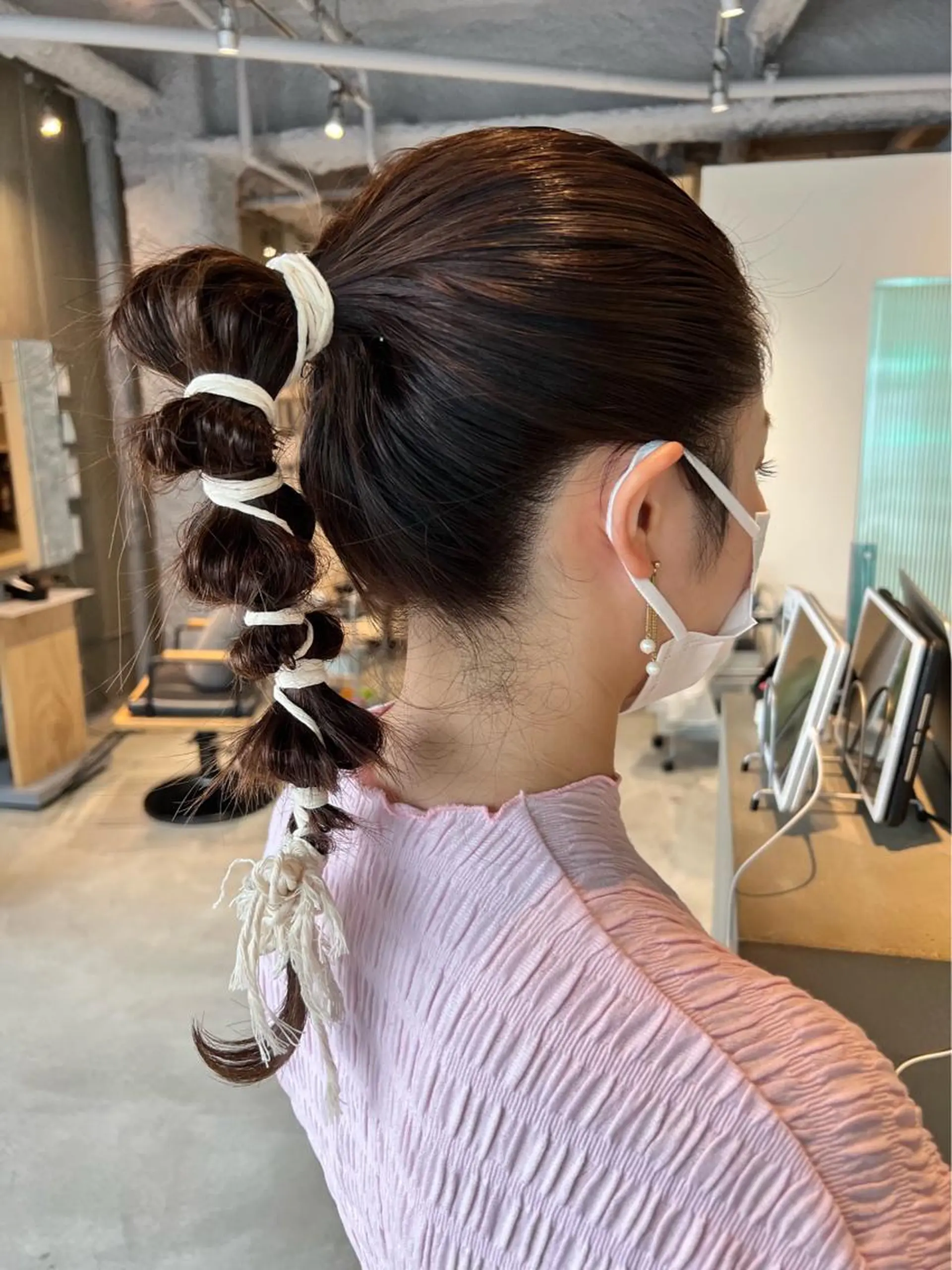 ロング ロカリタ 河原町三条所属・🌐👽フクイ キララ🌎💎のヘアスタイル