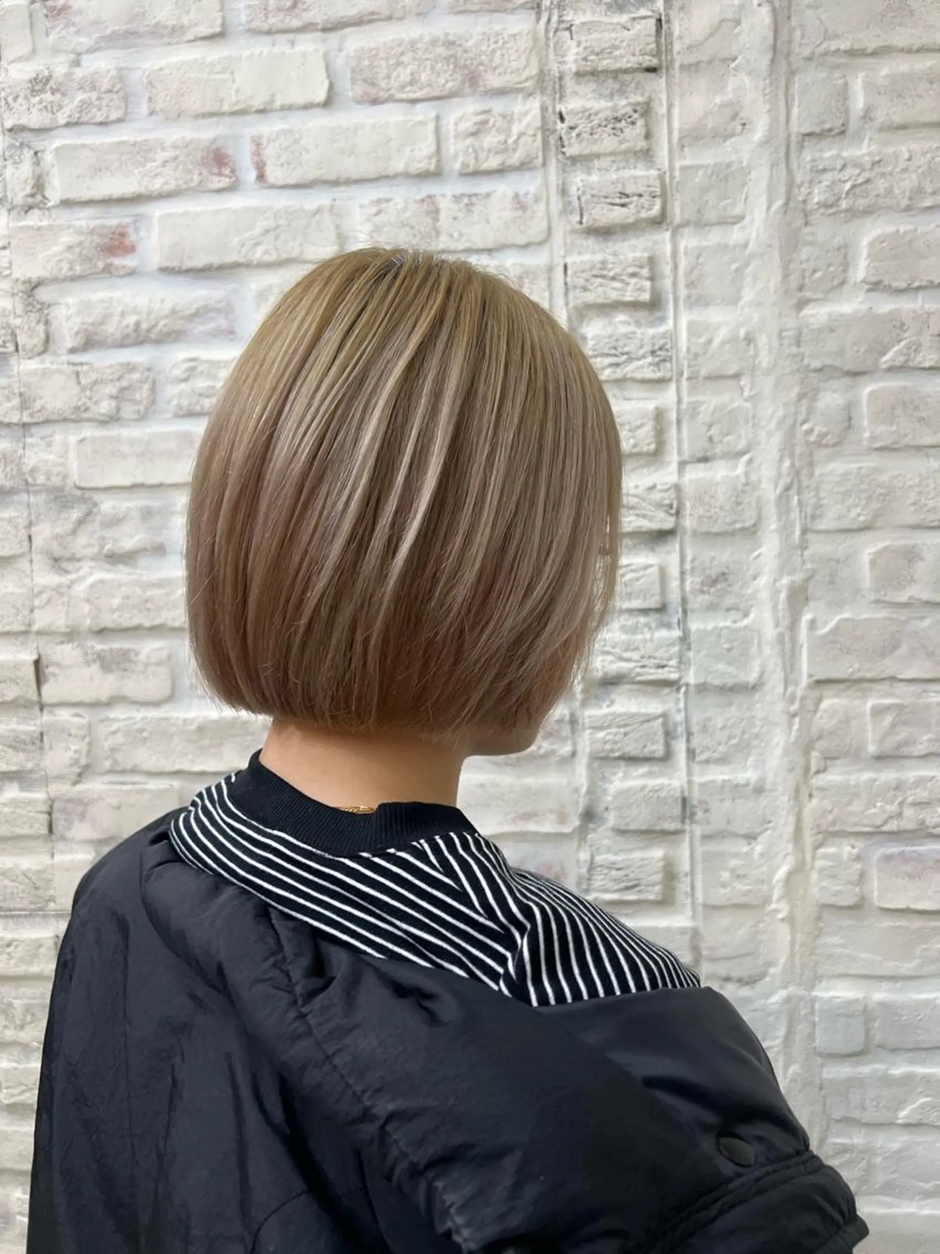 ショート カラー カット ヘアカラー トリートメント 池本 勇大のヘアスタイル