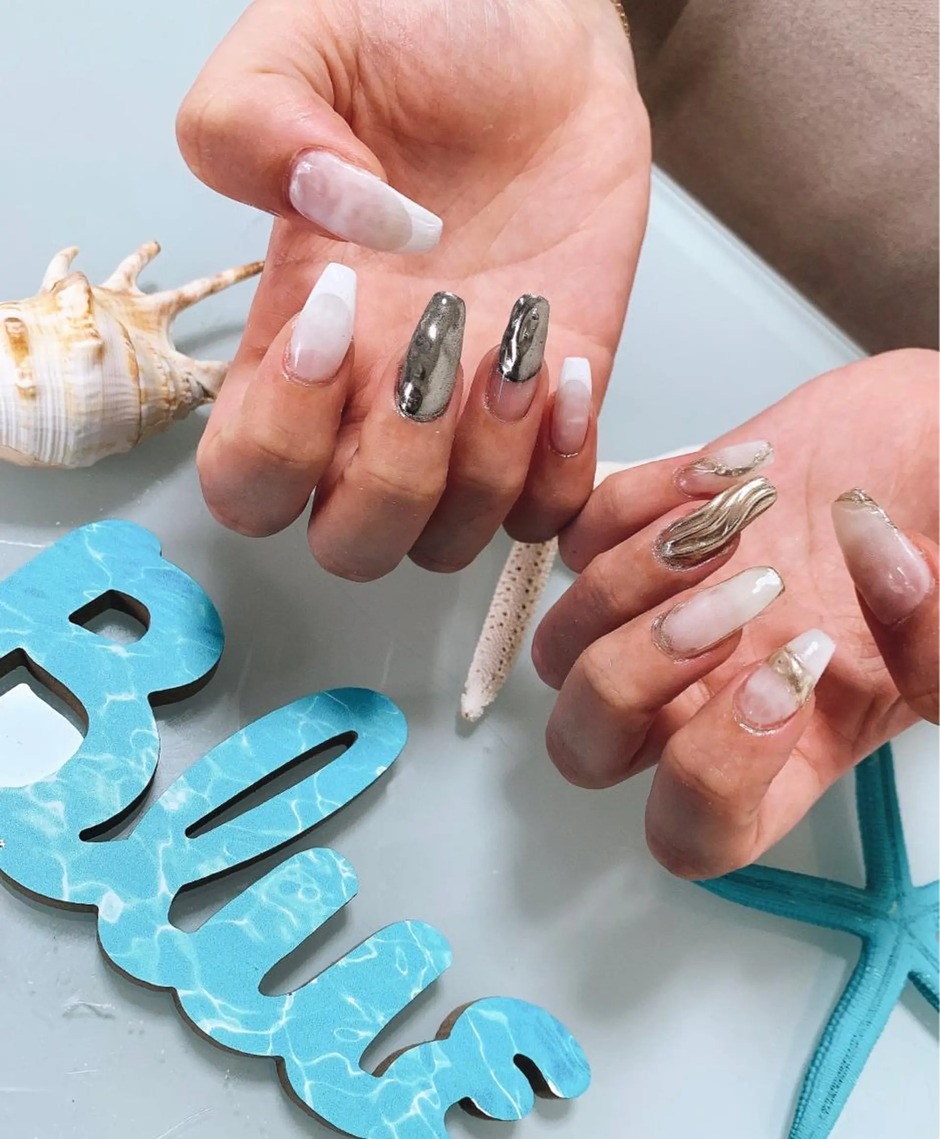 ネイル 🌙🫧CHARME (RUKA)🦋🫧のネイルデザイン