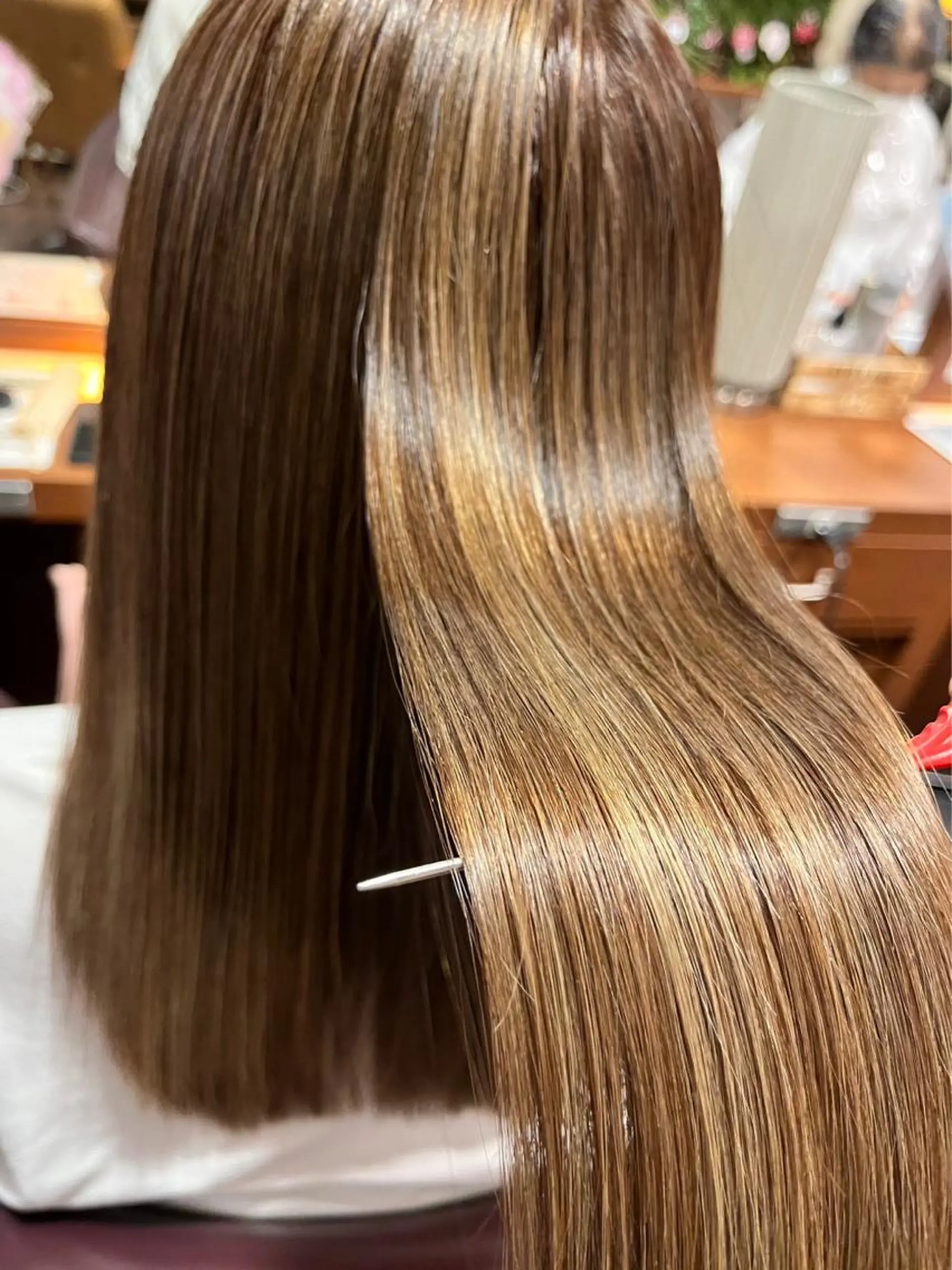 ロング 髪質改善 トリートメント トリートメント よしだ しおりのヘアスタイル