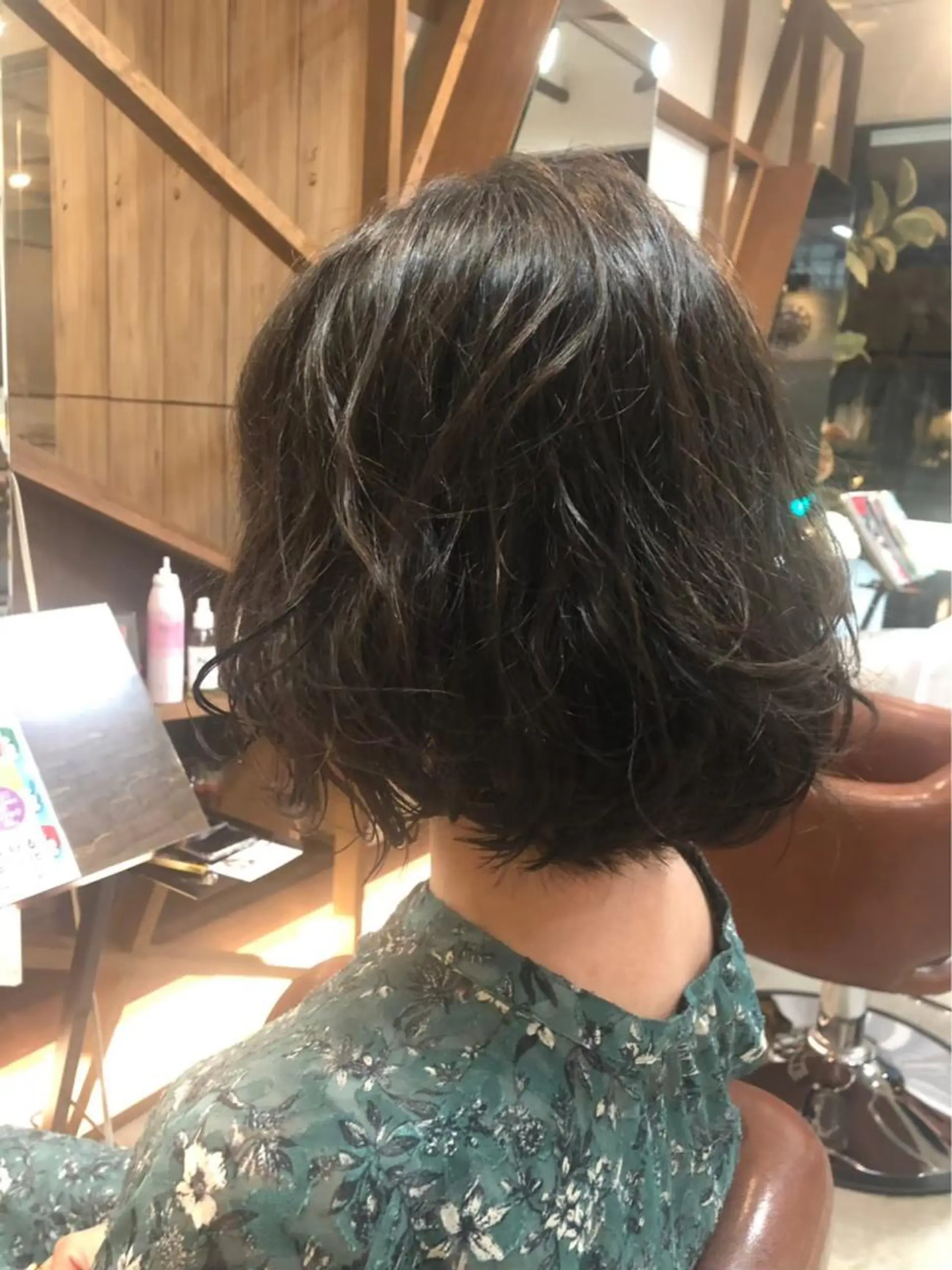 ミディアム 田中 鉄雄のヘアスタイル