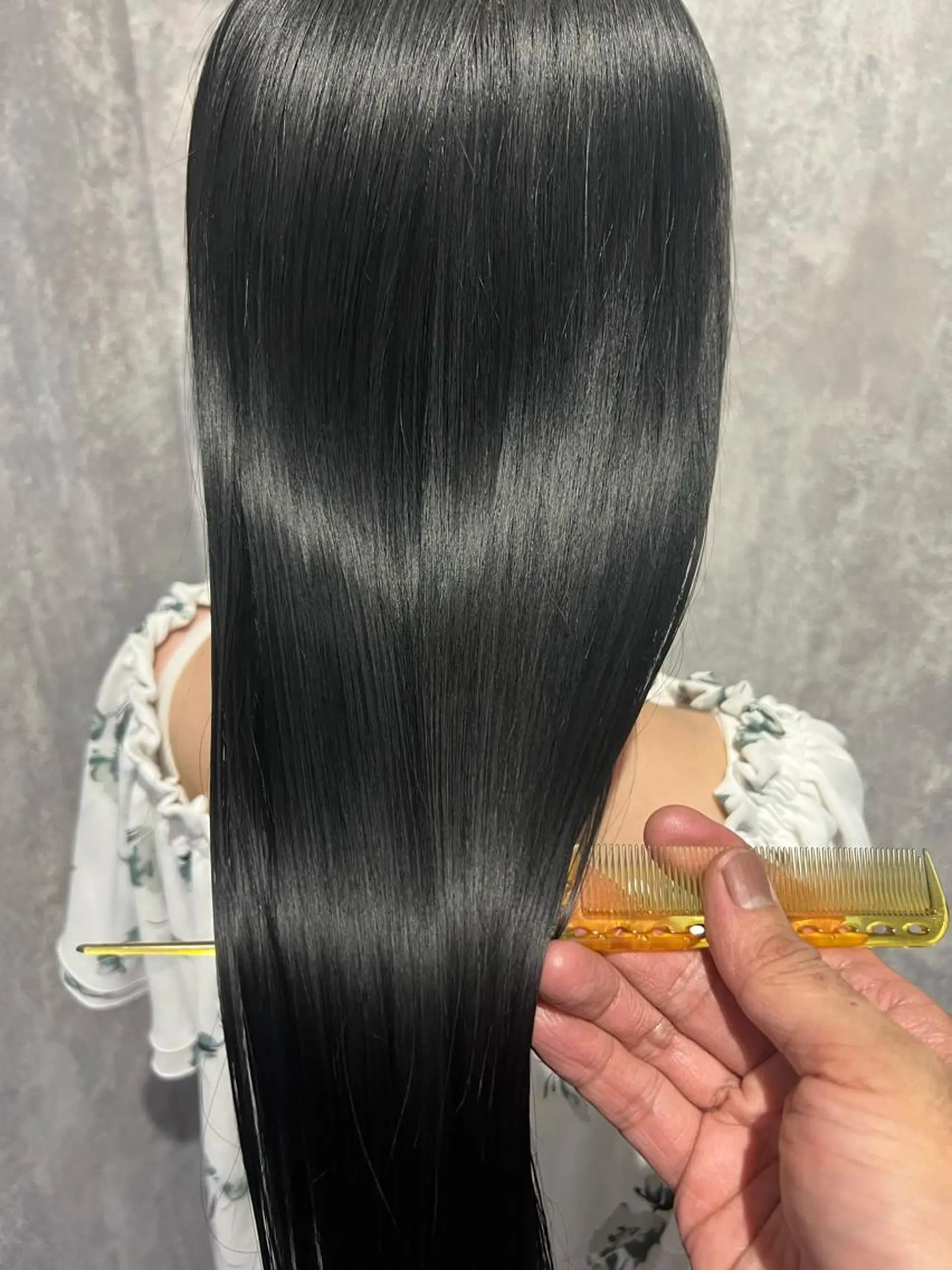 セミロング カラー 福田　洋樹 /  zina博多のヘアスタイル