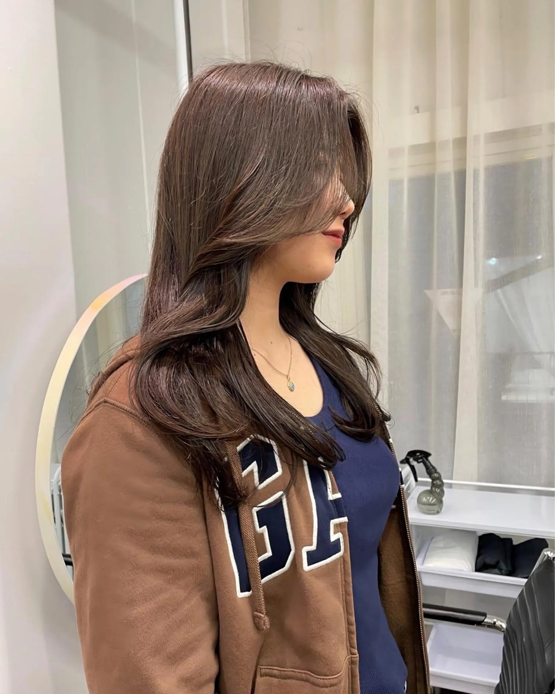 ロング カラー カット ヘアカラー トリートメント レイヤーカット🎀 kanaのヘアスタイル