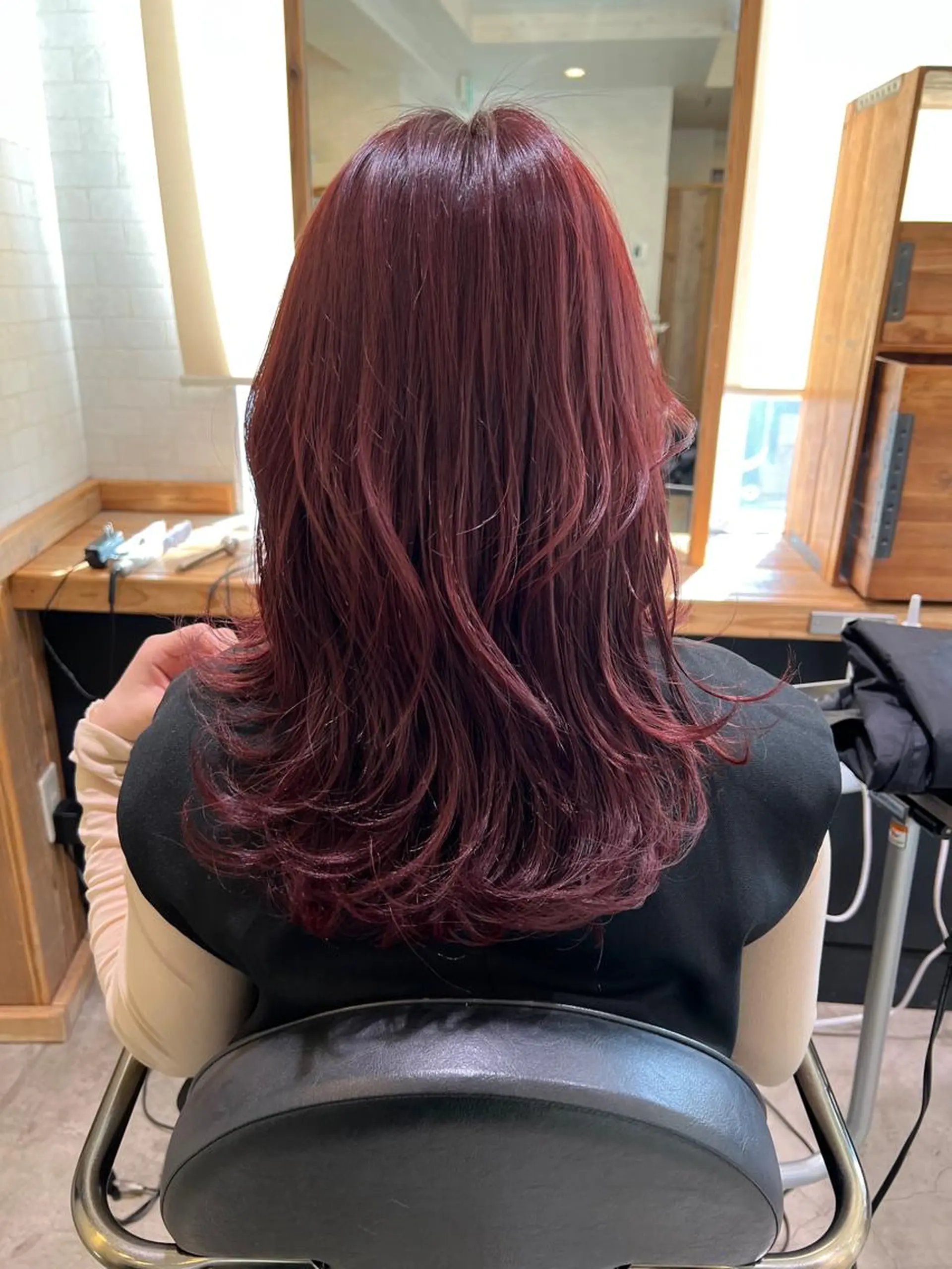 ロング カット ヘアカラー トリートメント 舘野 太嘉宏のヘアスタイル