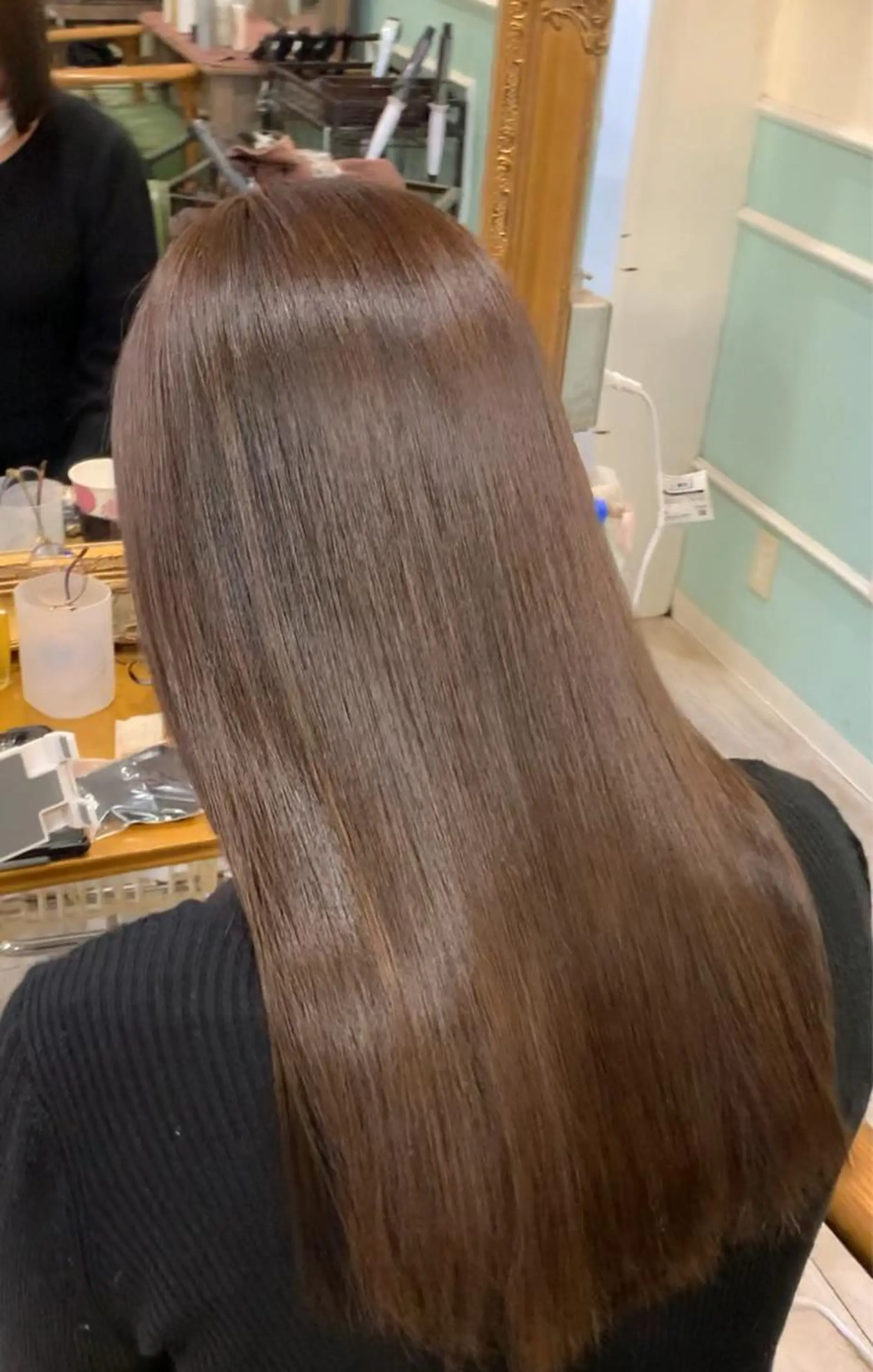 セミロング 丹野 圭太のヘアスタイル