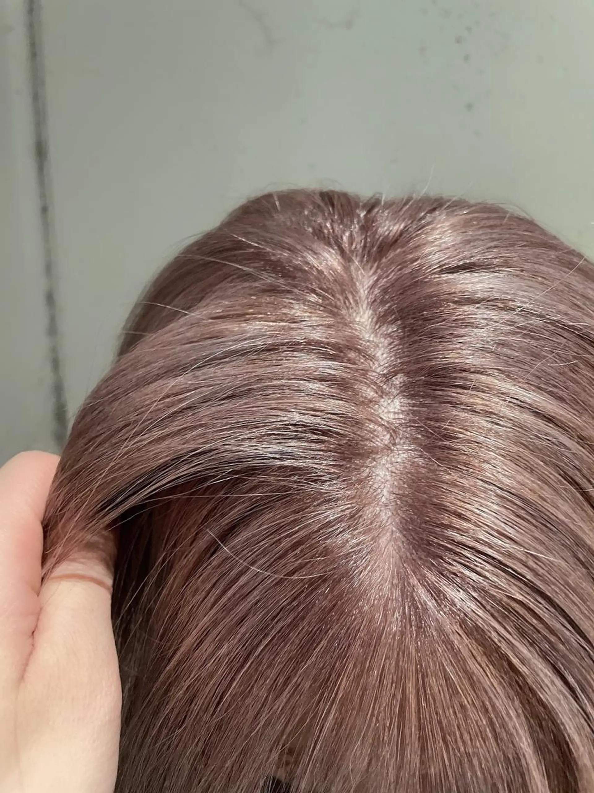 ミディアム 美髪矯正/艶カラー ボブ/栄/鐘ヶ江純也のヘアスタイル