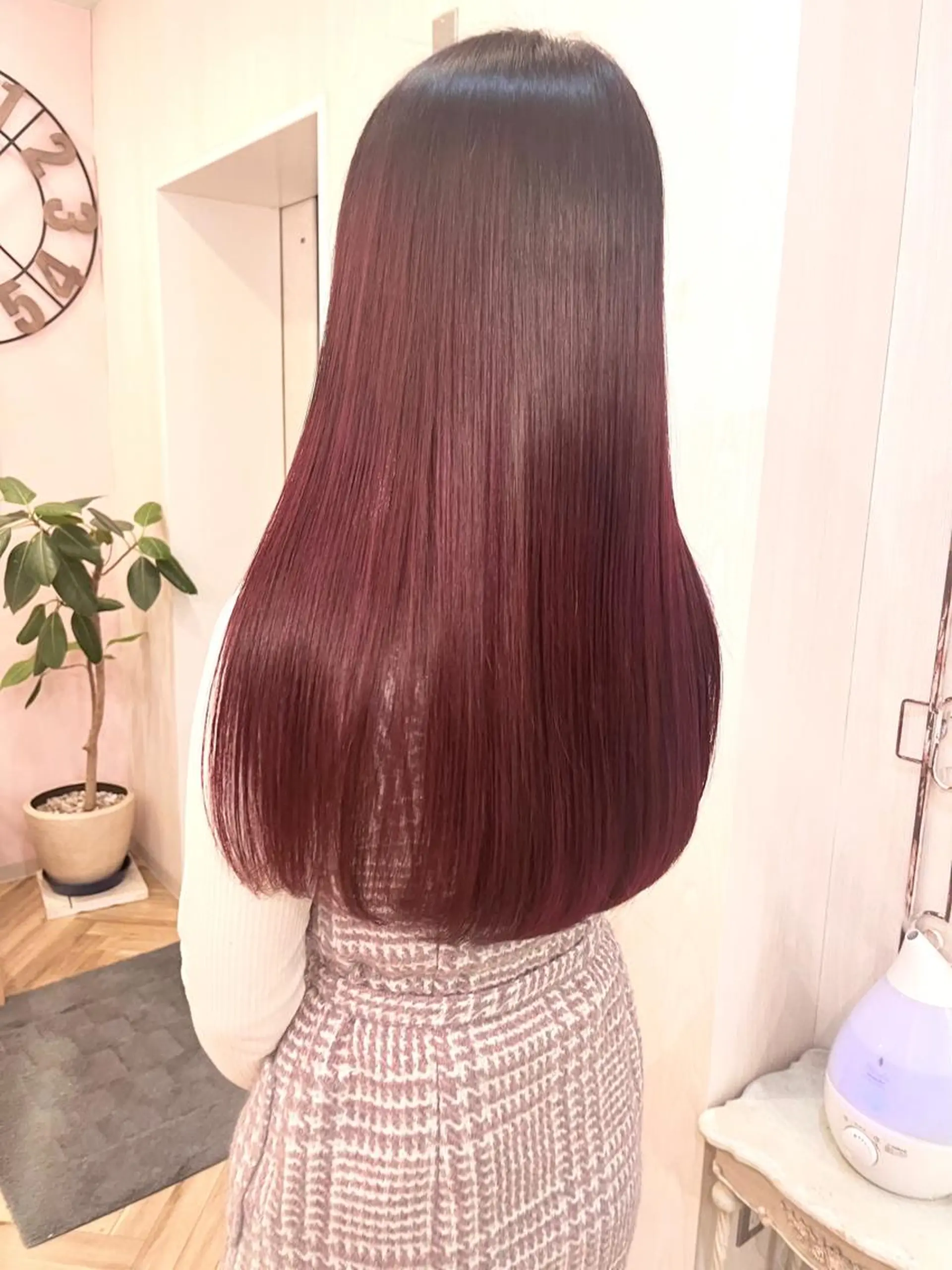 ミディアム カラー ヘアアレンジ ブリーチなし/ レイヤー🌿runaのヘアスタイル