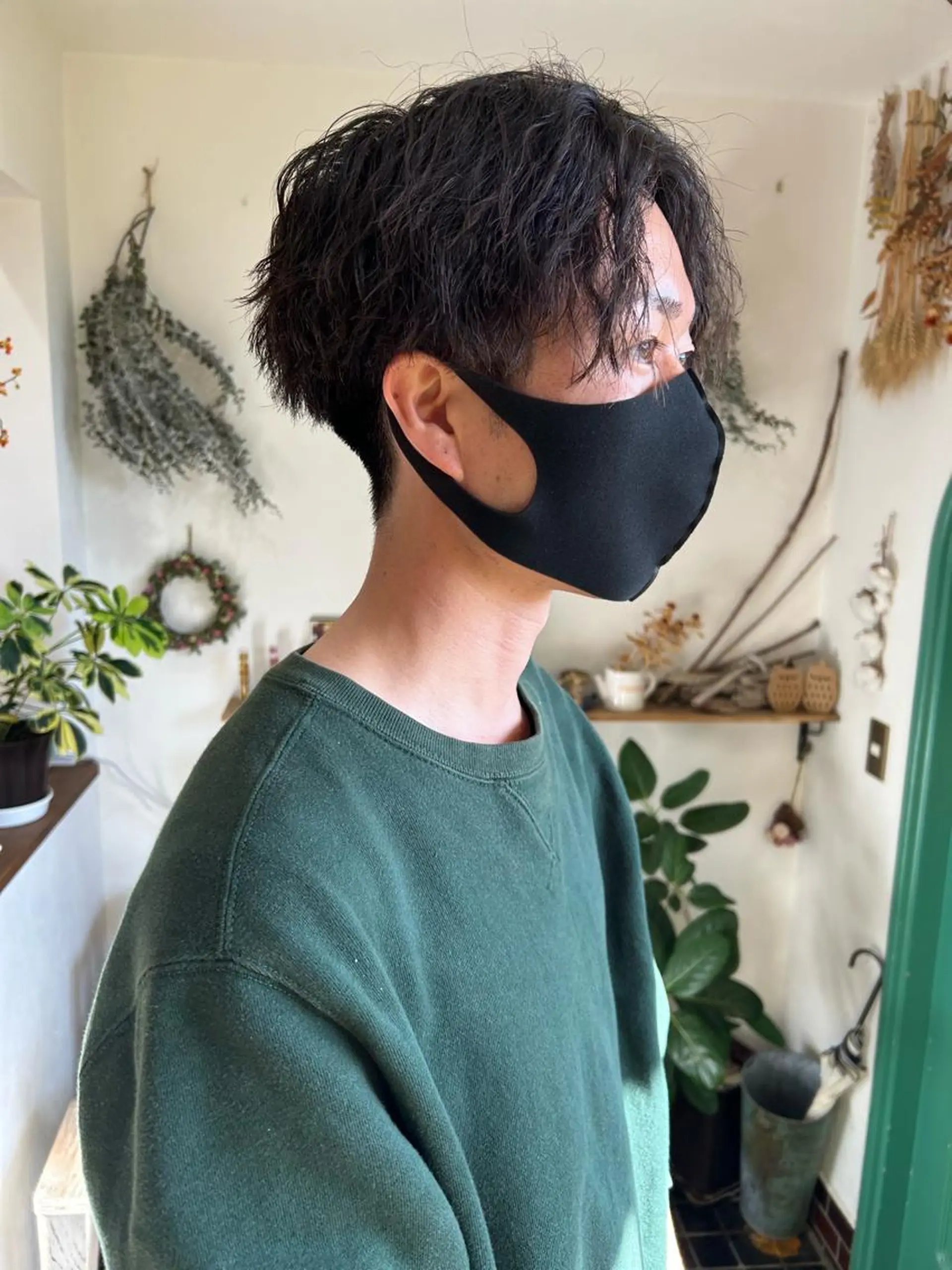 パーマ メンズ メンズパーマ メンズツイストパーマ ツイストパーマ カット パーマ 佐藤 美咲のヘアスタイル