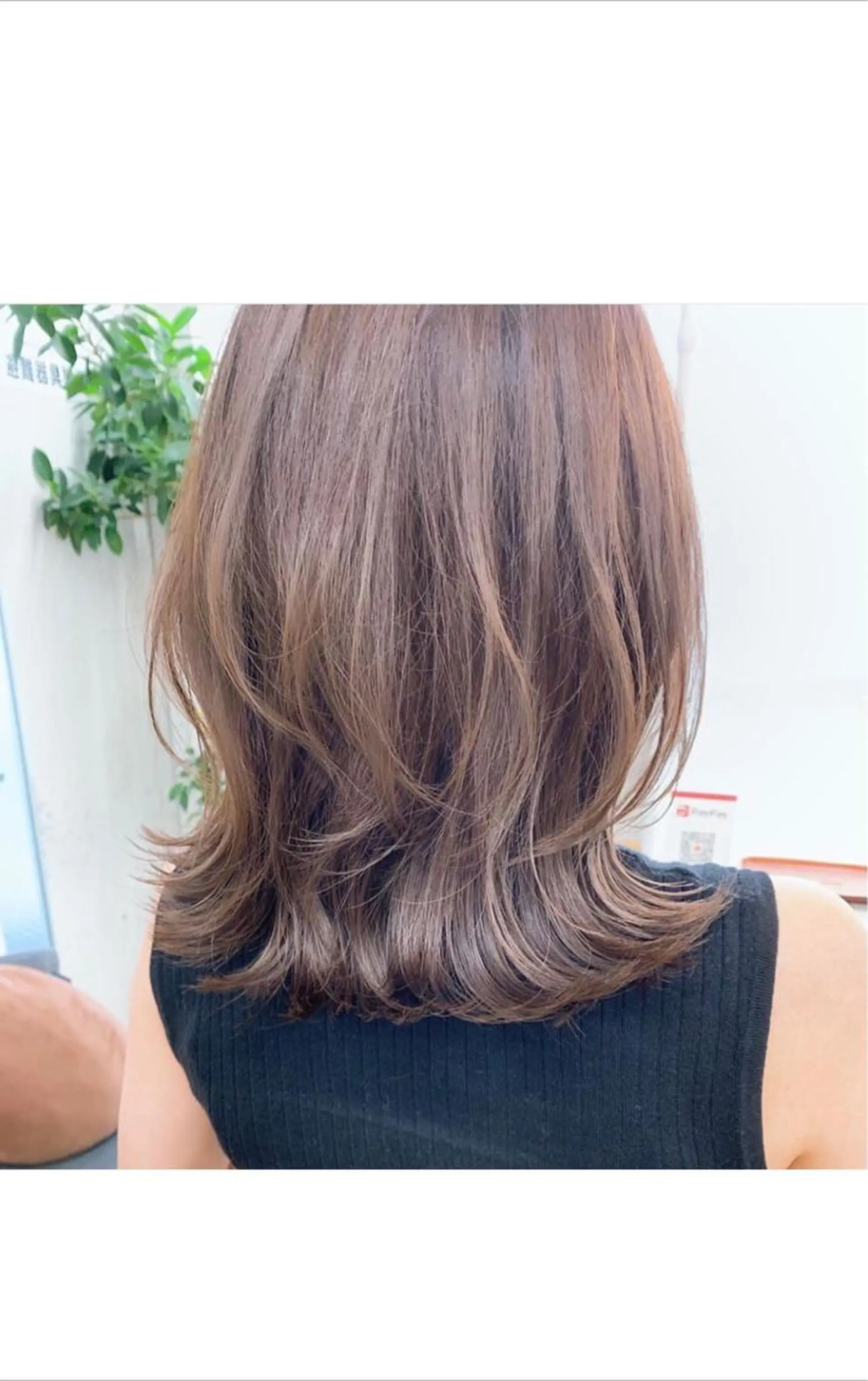 セミロング カット freedom  下中野店所属・🫧🕊️かたやま さきこ🕊️🫧のヘアスタイル