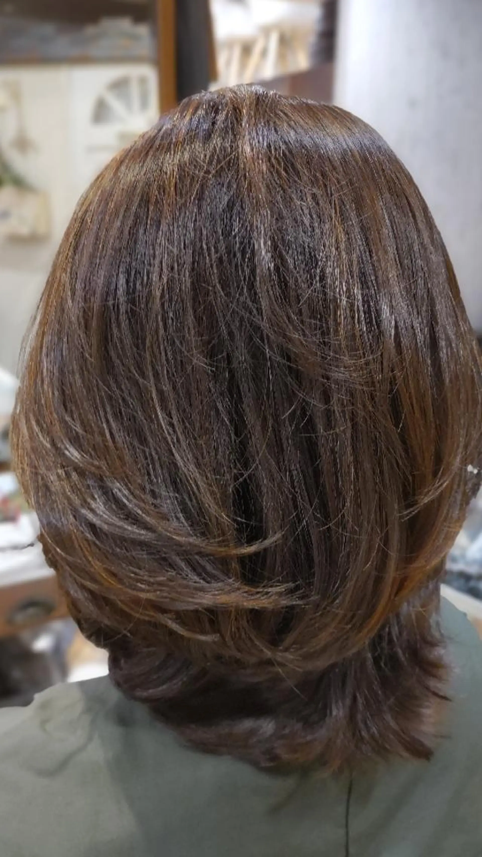 ミディアム ハイライト カット ヘアカラー ✂デザインカット🐟 高評価✂戸崎俊成✂のヘアスタイル