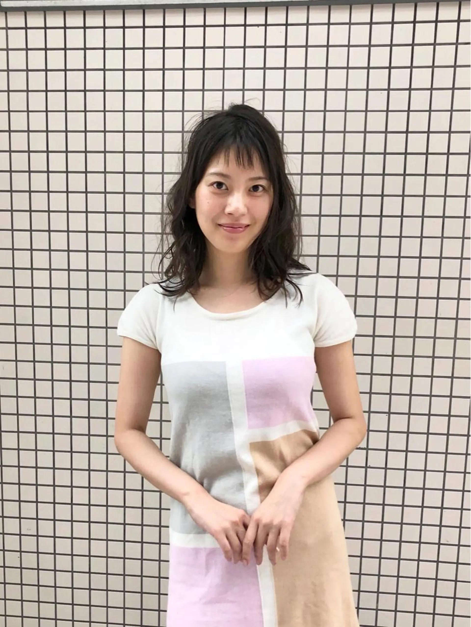 セミロング カラー あんざき みわのその他イメージ