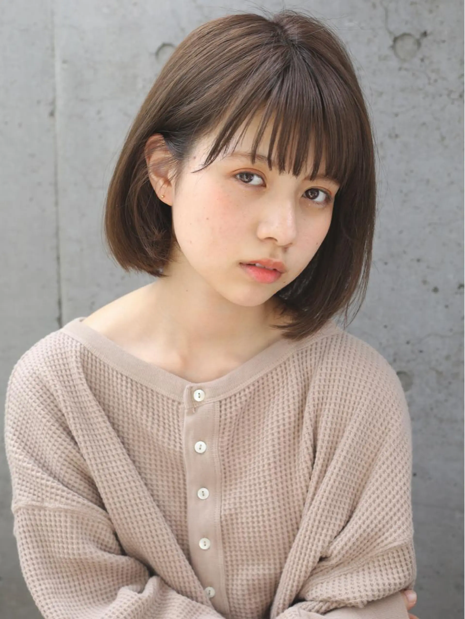 ショート ボブ／レイヤー／艶 🦕risa  森下のヘアスタイル