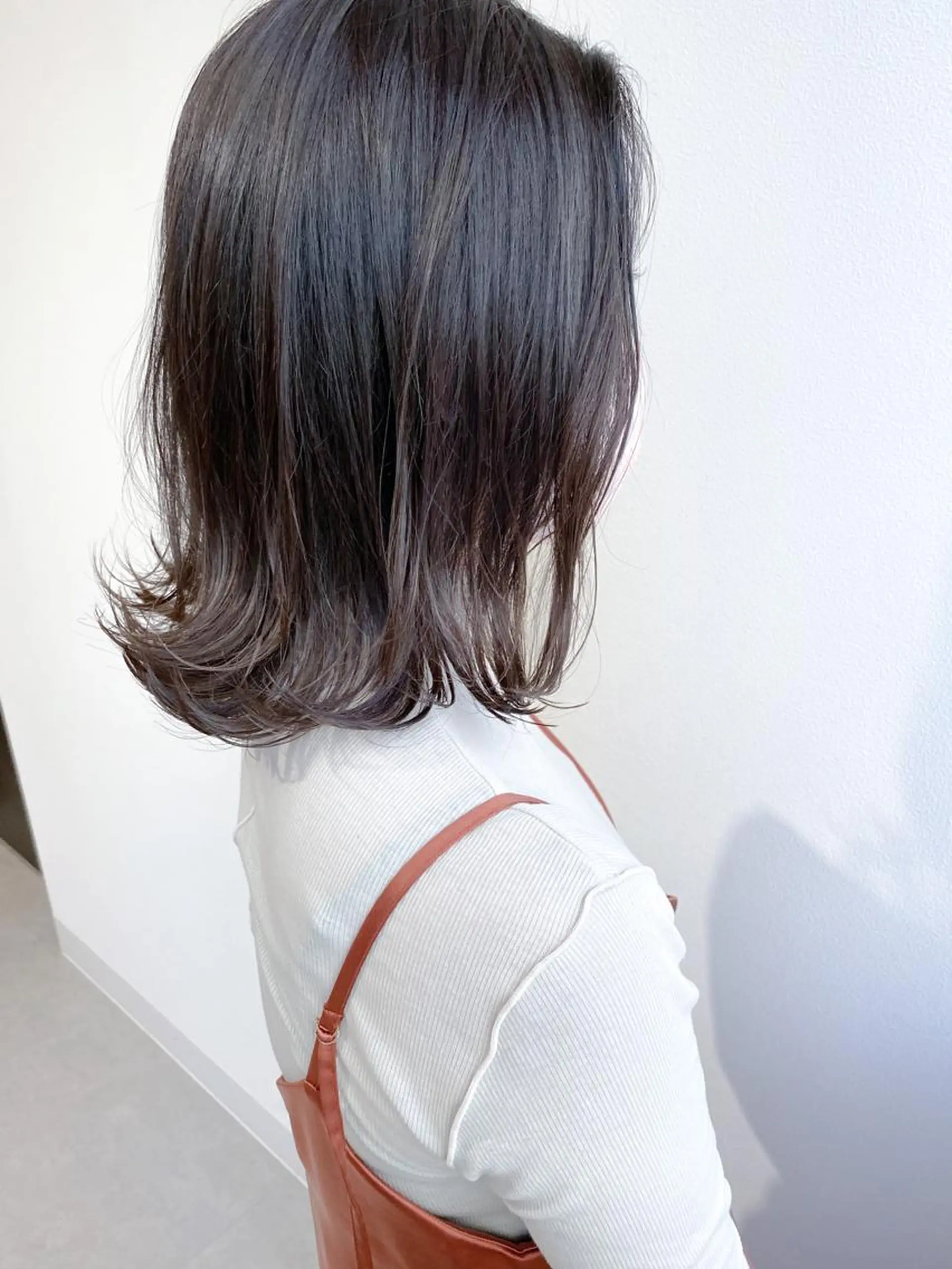 ミディアム カラー 透明感カラー グレージュ カット ヘアカラー トリートメント Meena by urban所属・丹羽 隼人/髪質改善 /韓国ヘア🇰🇷のヘアスタイル