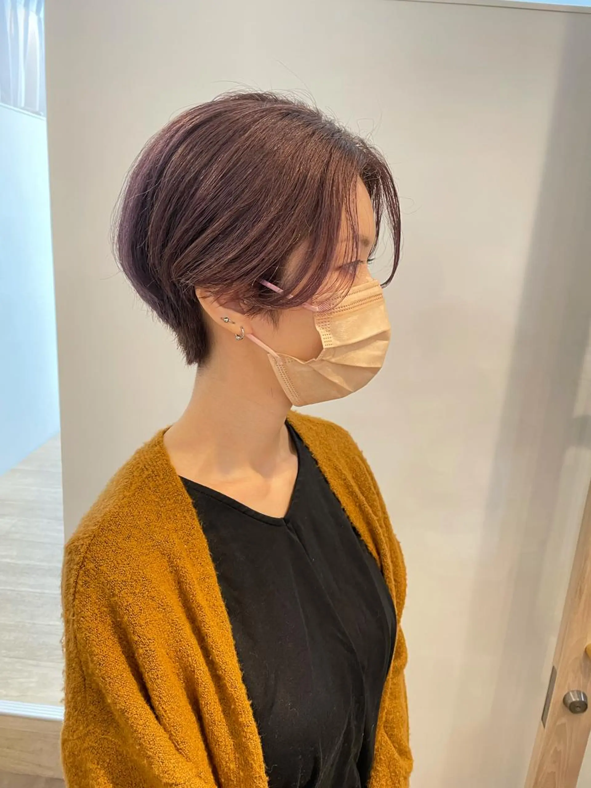 ショート 大迫 江梨のヘアスタイル