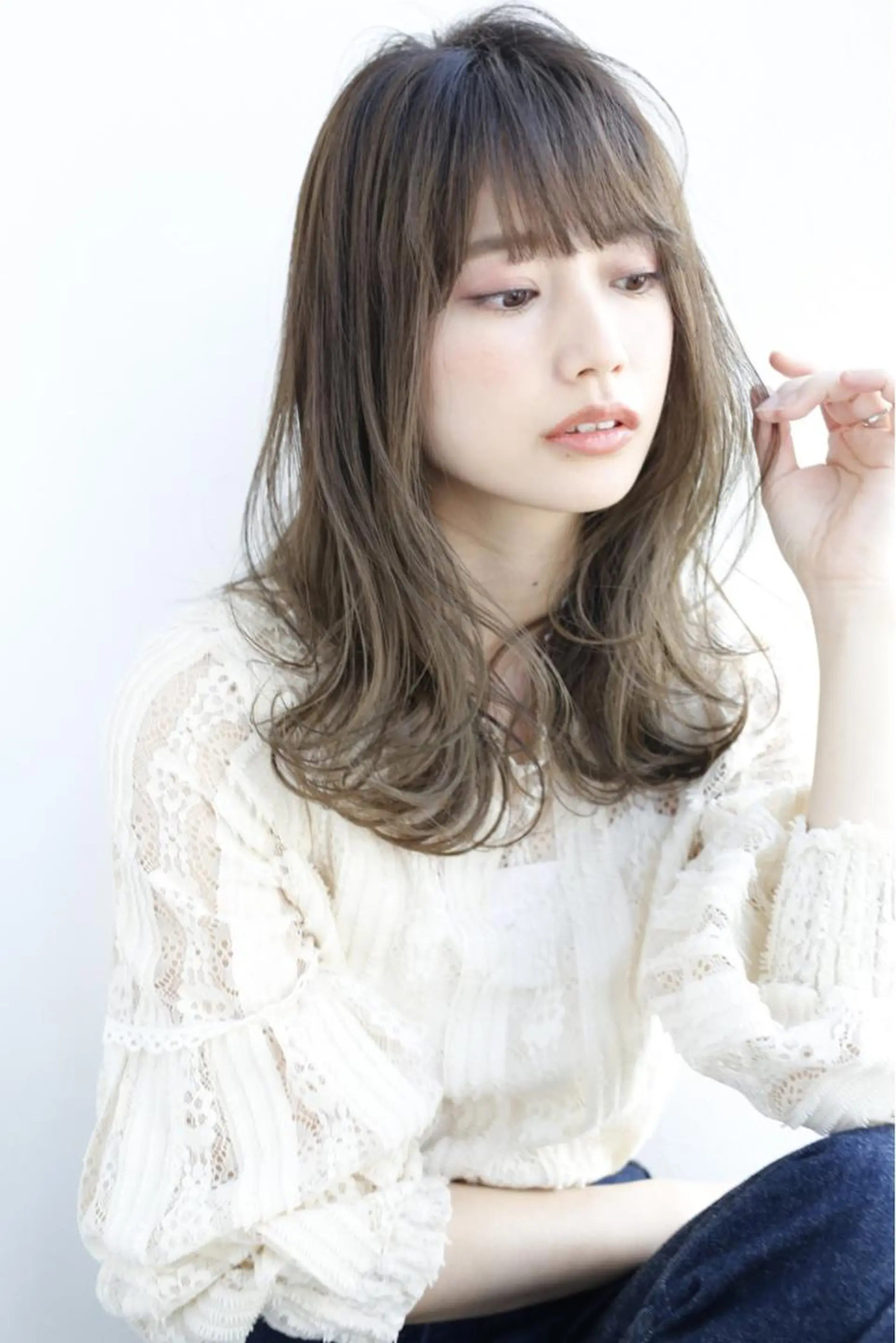 ミディアム 指名支持率NO.1 スタイリストのヘアスタイル