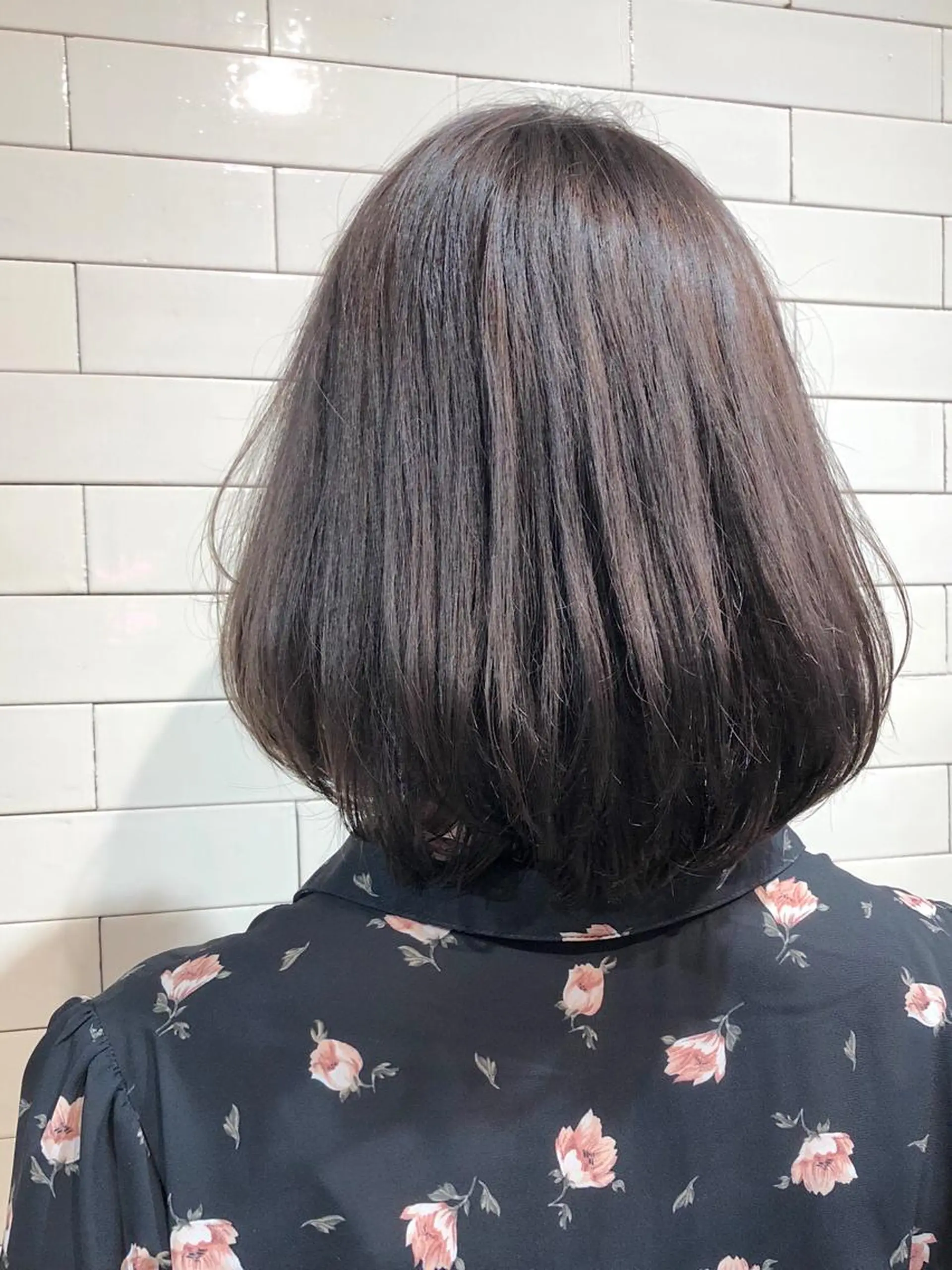 ミディアム 🤍髪質改善➕透明感 カラー🤍川上葵のヘアスタイル