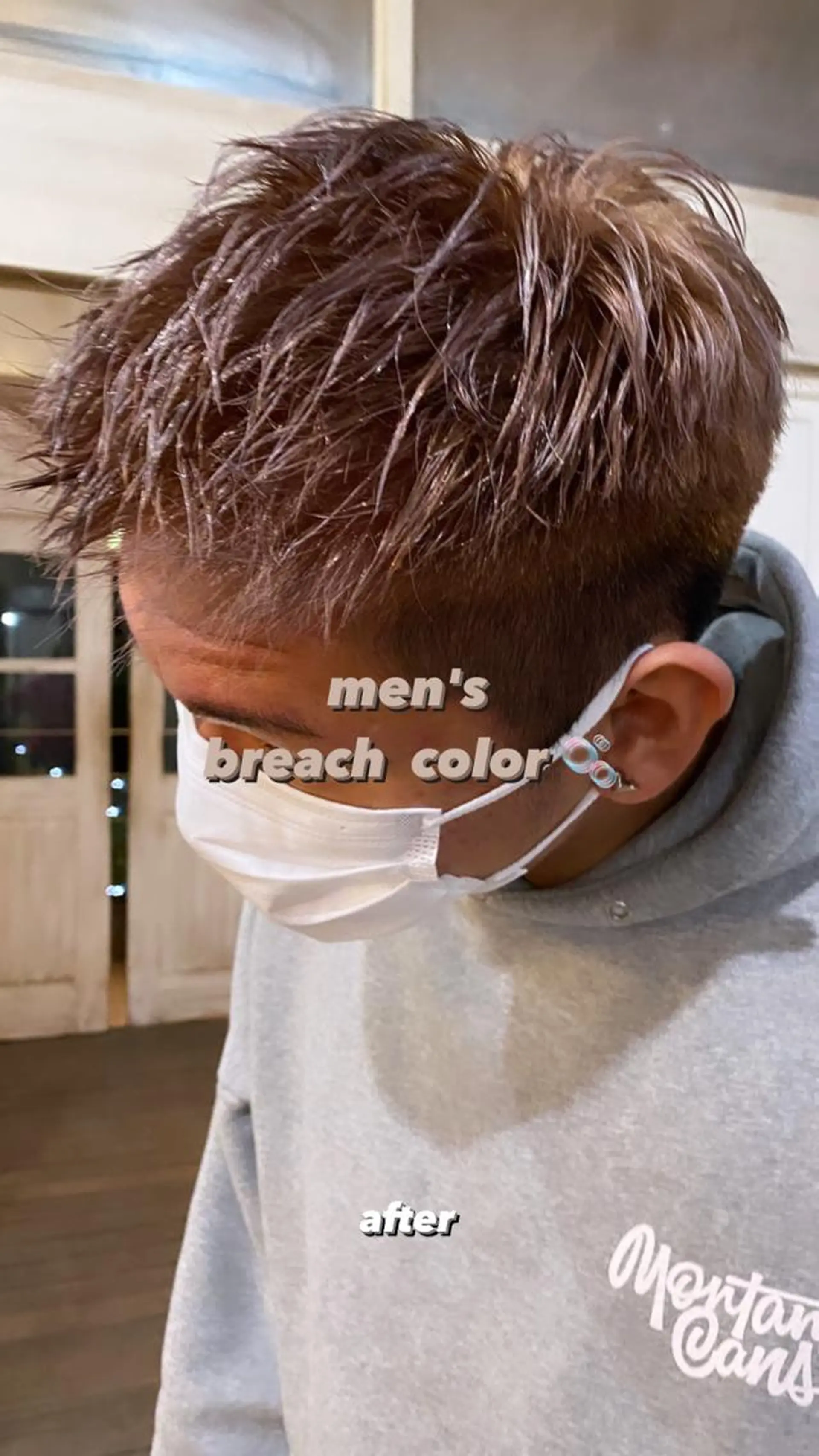 ショート カラー メンズ キッズ 心斎橋美容室 Junのヘアスタイル