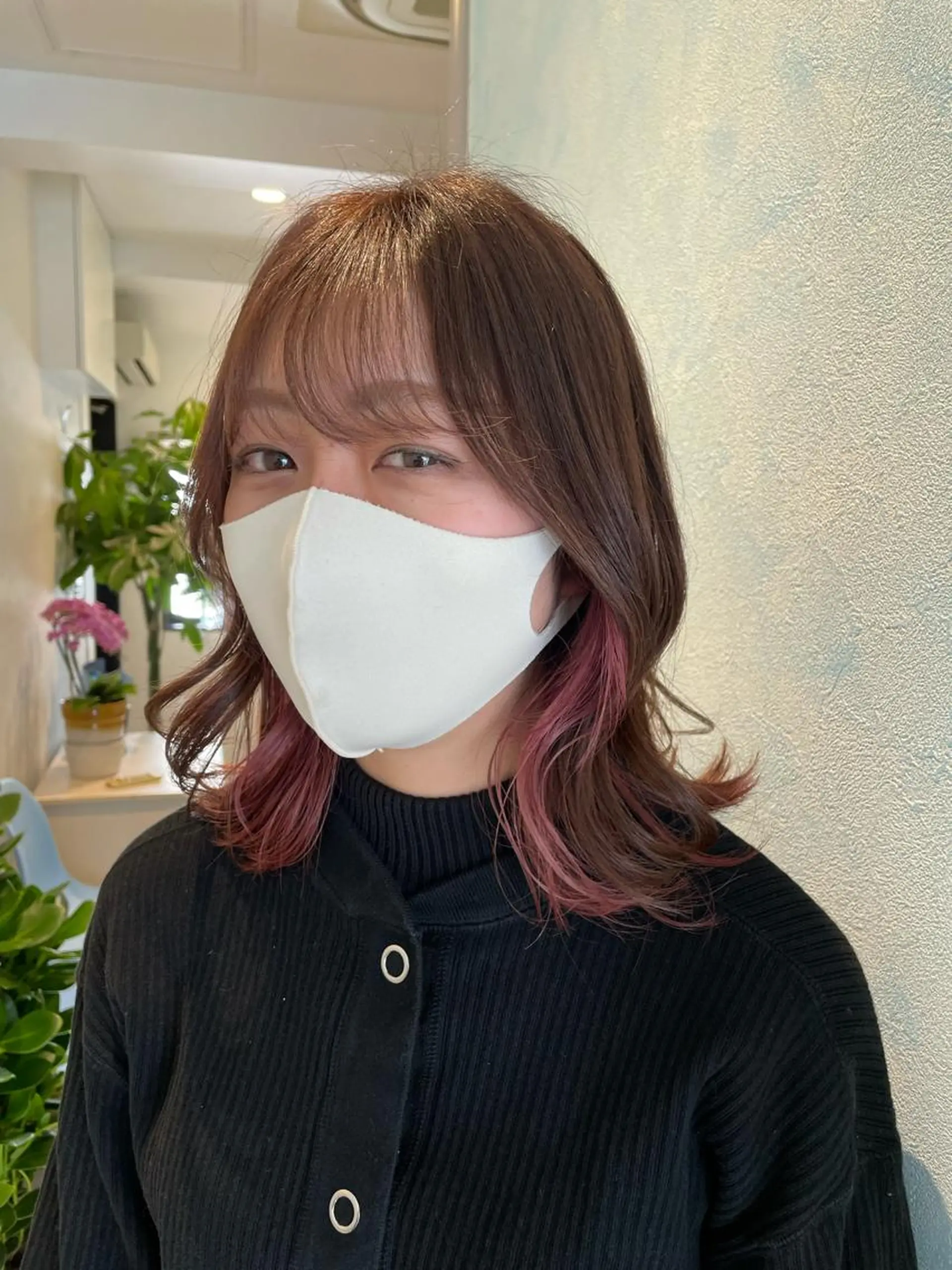 セミロング 髪質改善 ヘアカラー Lia所属・縮毛矯正の達人 ☆　松本のヘアスタイル