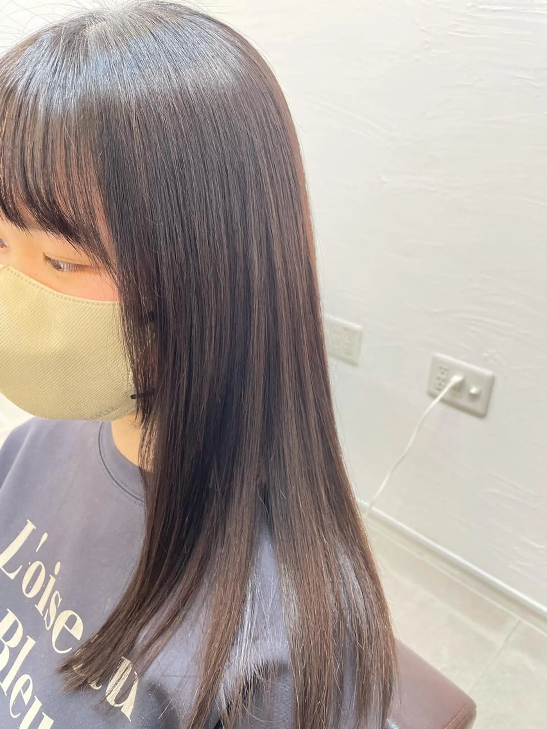 カラー 透明感カラー 関根 陽平のヘアスタイル