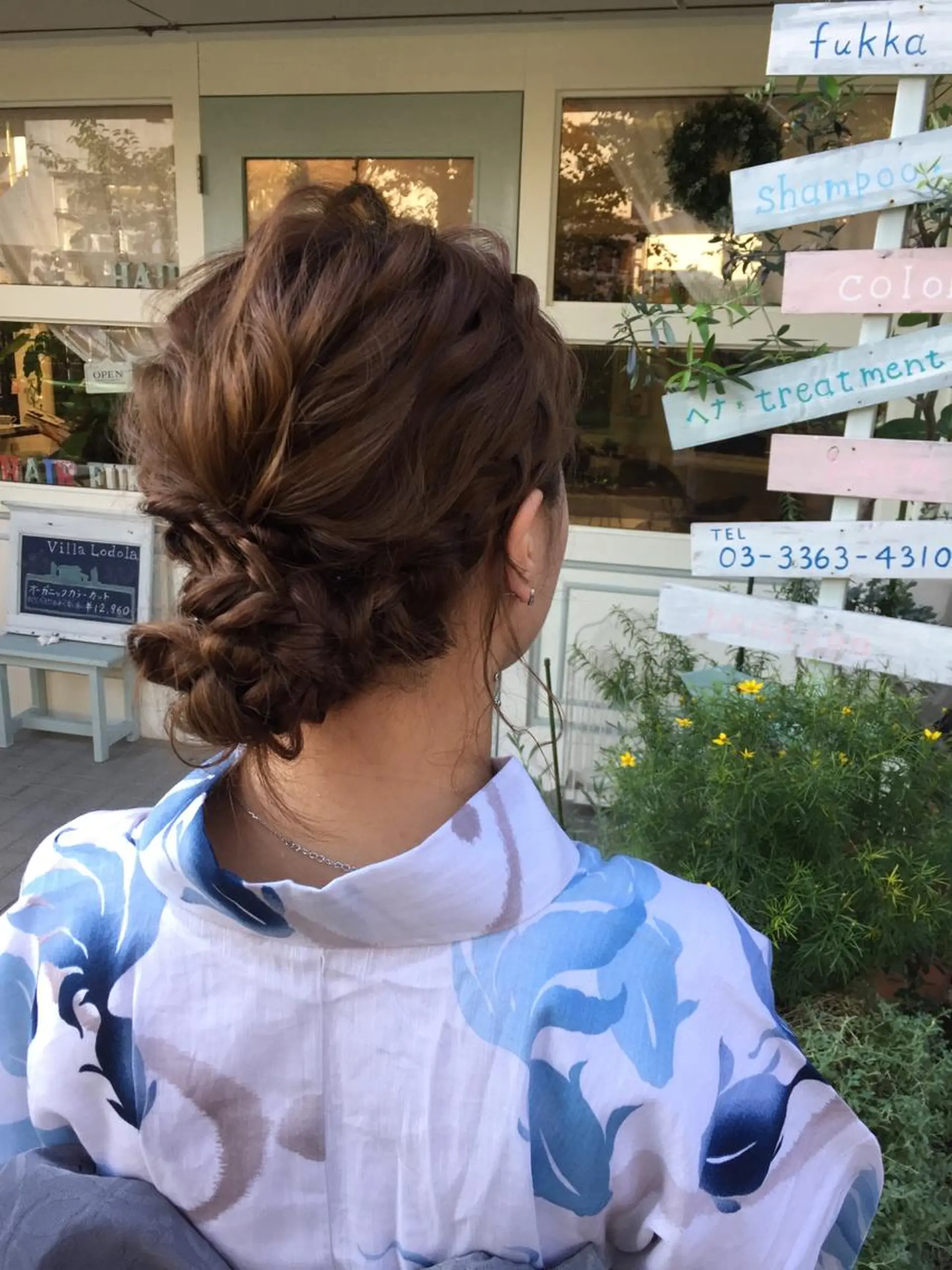 ロング ヘアアレンジ 浴衣 N°+aero 🦔近藤　のぞみ🦔のヘアスタイル