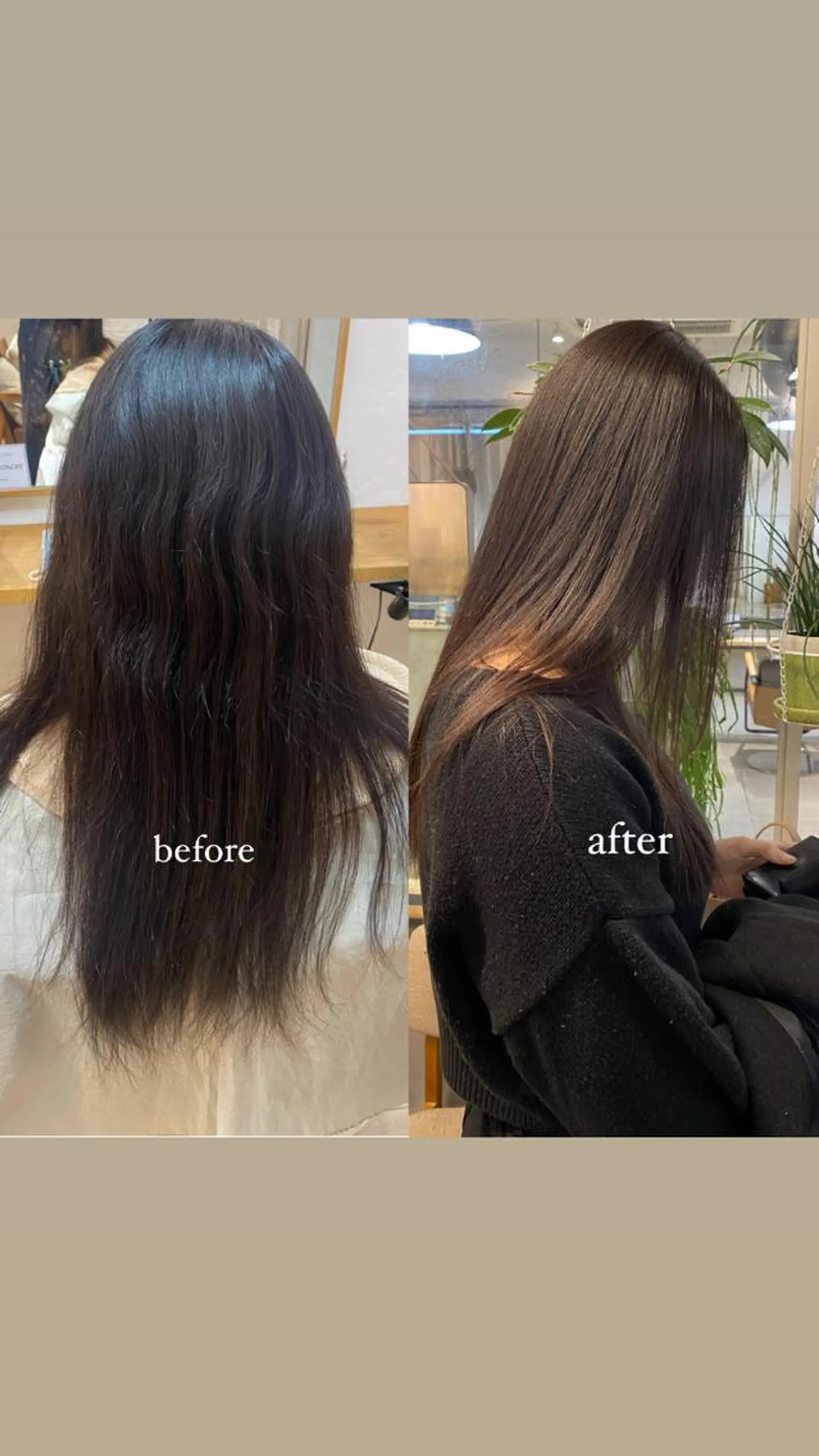 ロング 縮毛矯正 縮毛矯正/カラー ✨️Mariamuのヘアスタイル