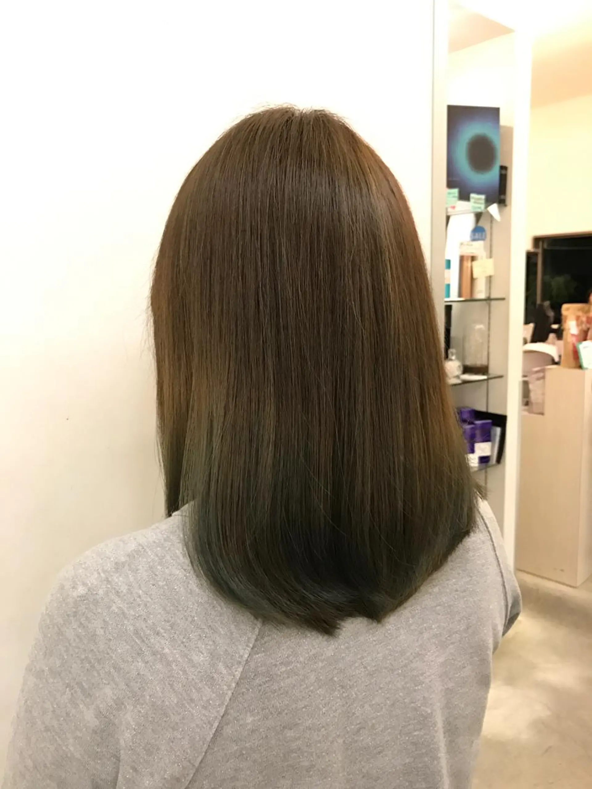 ミディアム カラー slow所属・名取 純平のヘアスタイル