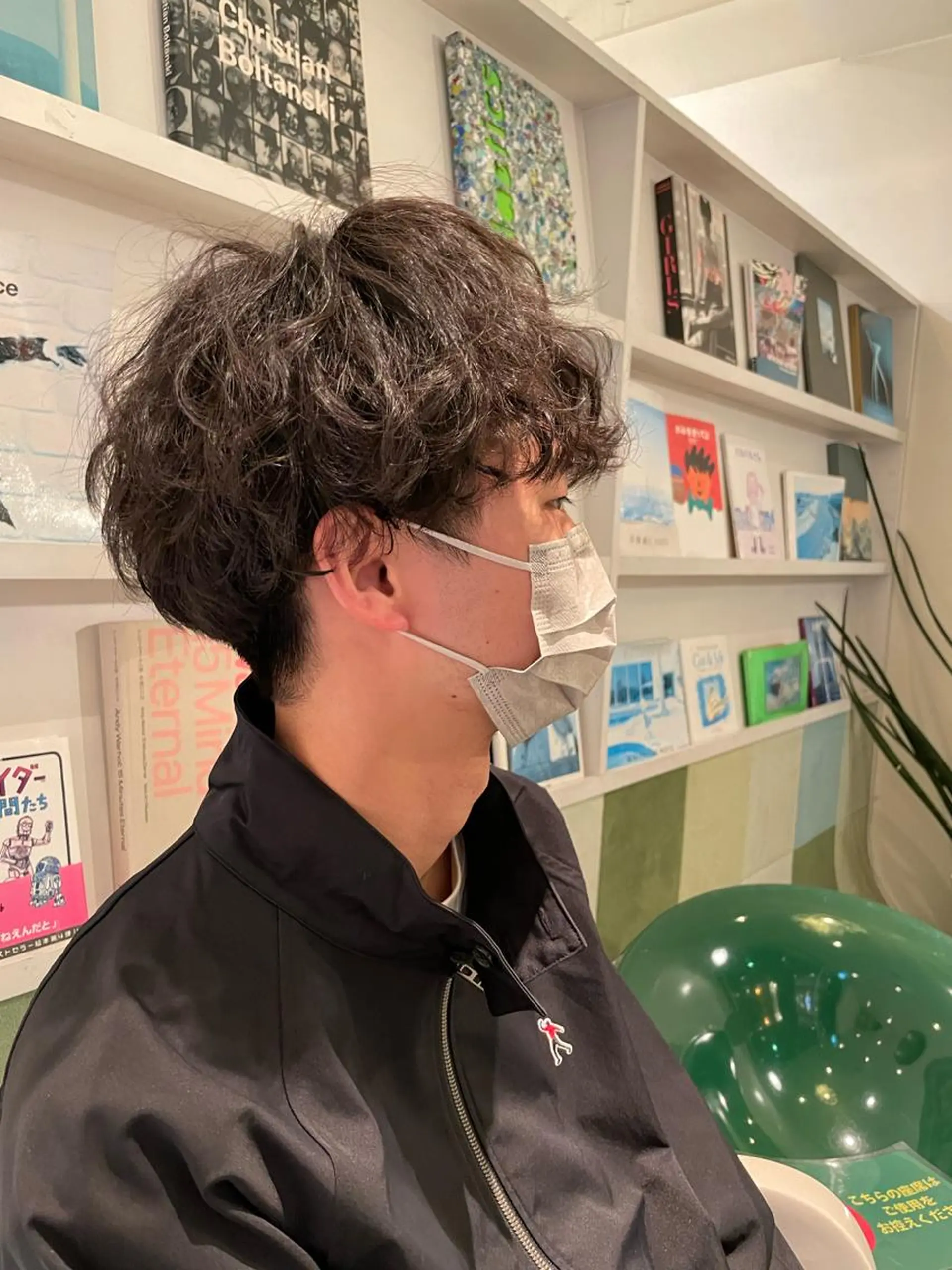 パーマ メンズ 倉島 拓哉のヘアスタイル