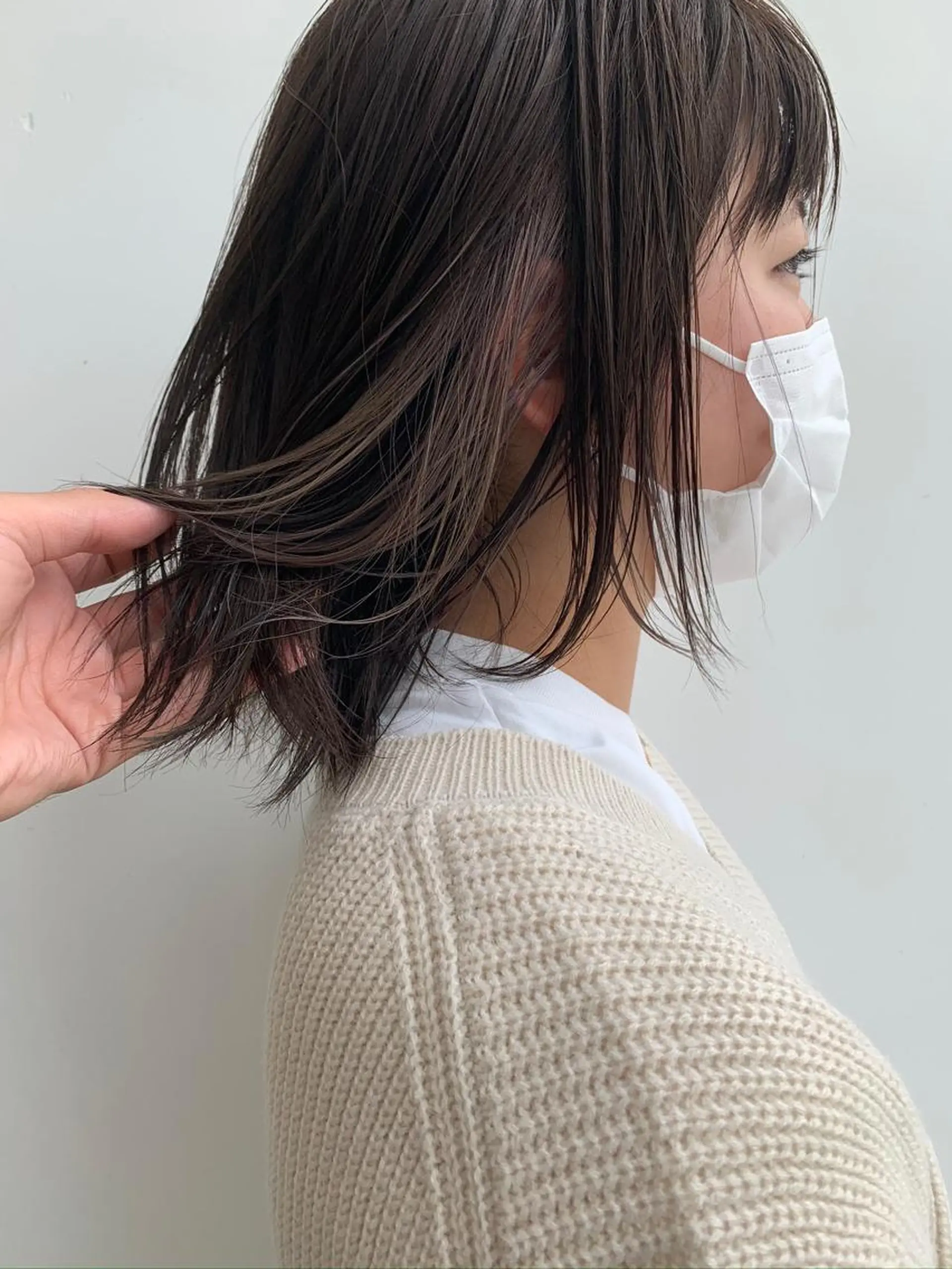 ミディアム C’LD hair  produce /シールドヘア所属・モテ髪/ボブ/ショー ト/アダチフウトのヘアスタイル