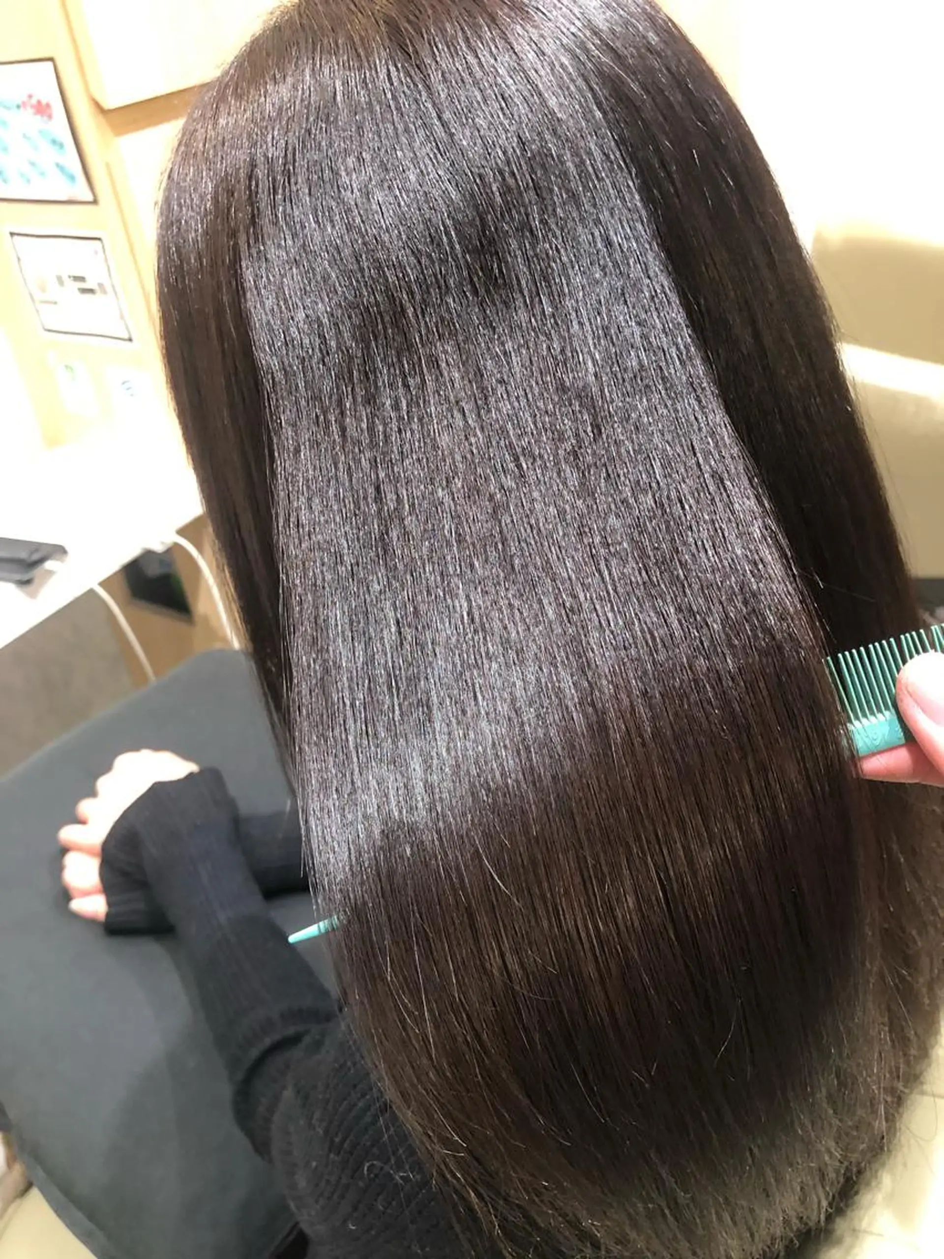 セミロング カット 縮毛矯正 トリートメント orme所属・【髪質改善特化･ 福田航洋】のヘアスタイル