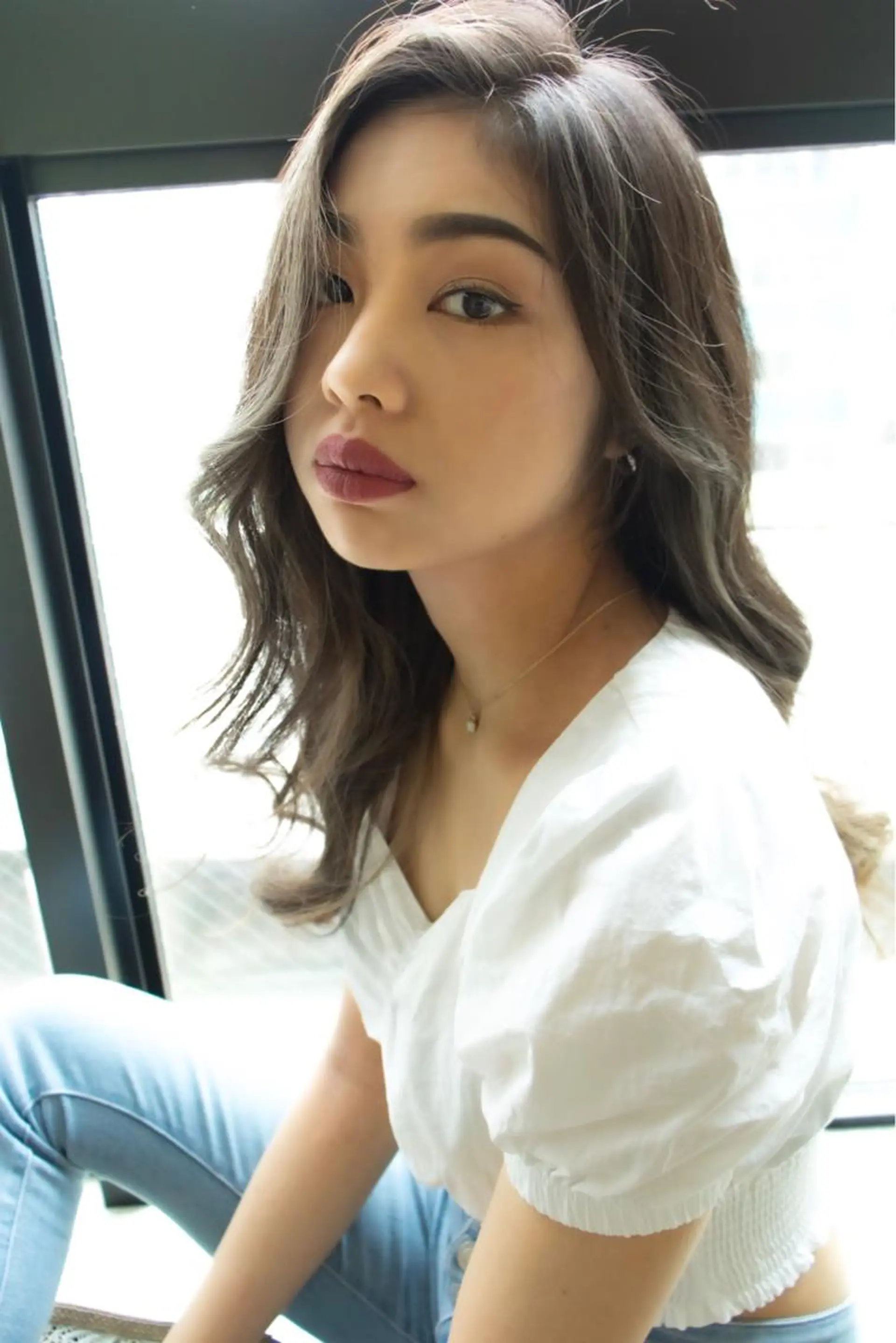 セミロング lit hair 髪質改善サロンのマツエク・マツパデザイン