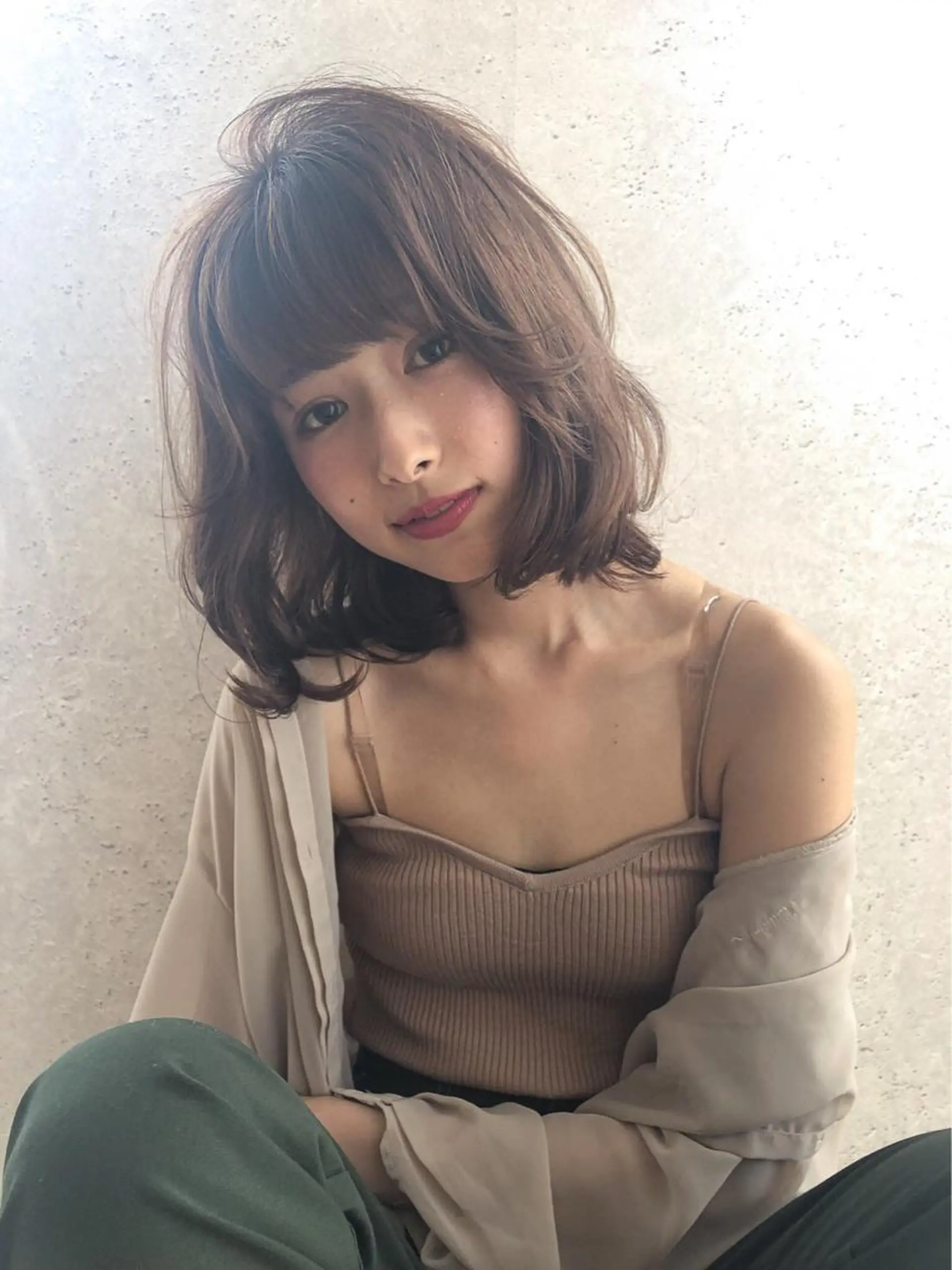 ミディアム ショート/ボブ 🌿柏原良亮のヘアスタイル