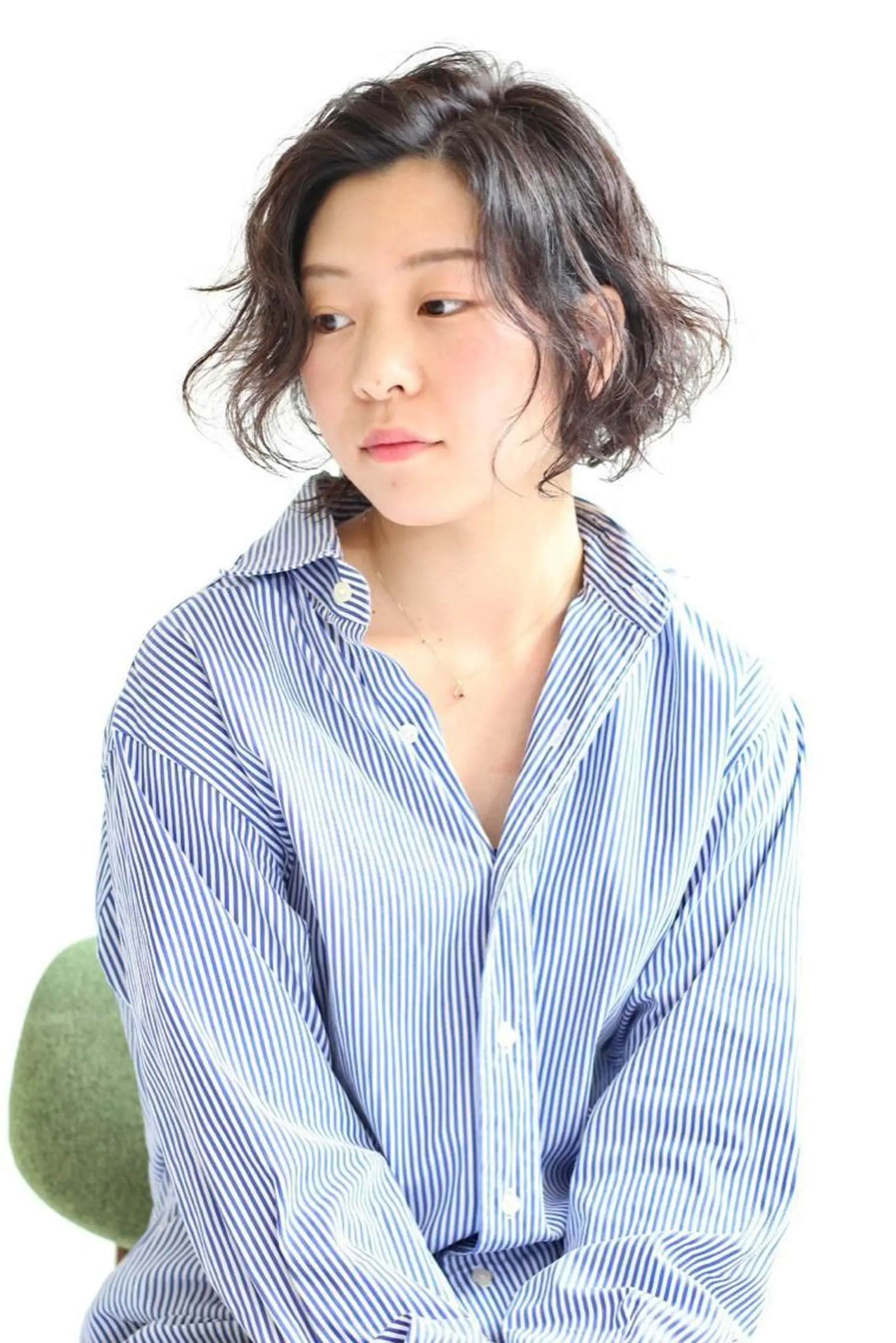 ショート パーマ ボブ スパイラルパーマ 樋口 雄稀のヘアスタイル