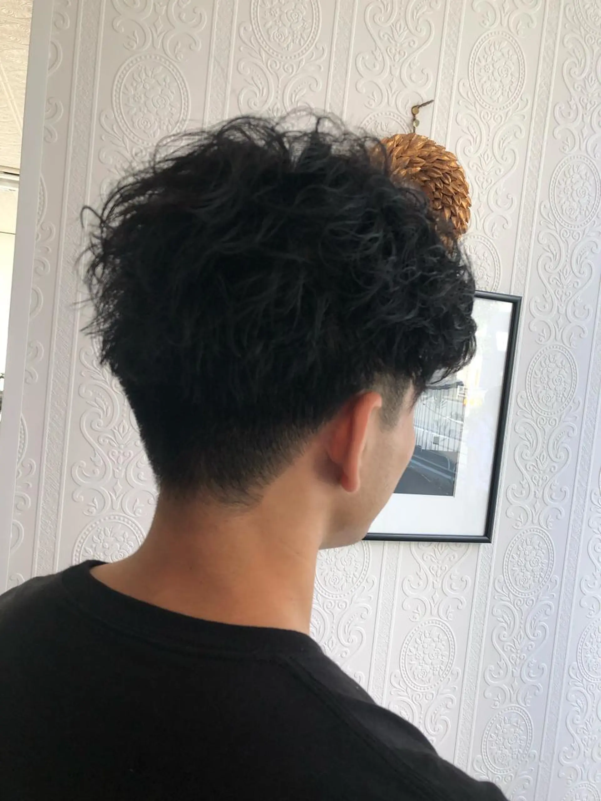 ショート パーマ メンズ 🍀富久 永梨🧸のヘアスタイル