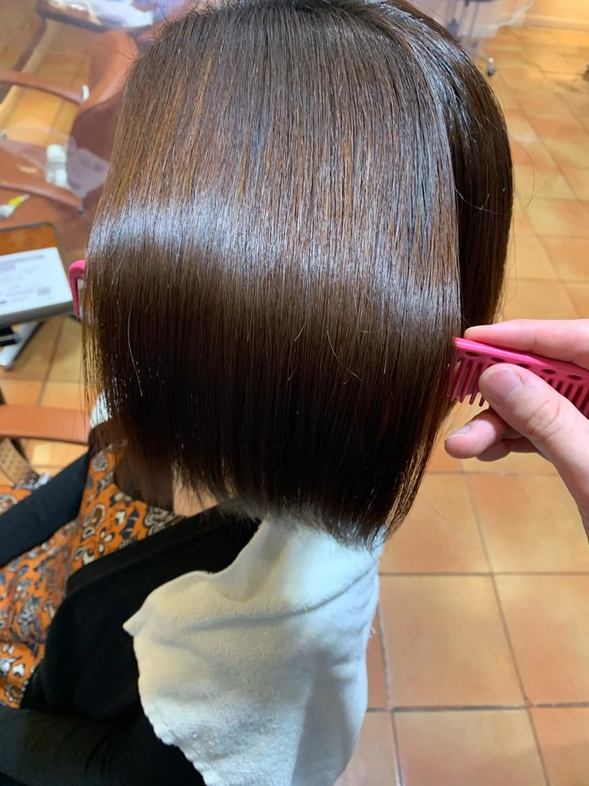 ショート パーマ 縮毛矯正 morio from london所属・🎉骨格矯正カット ばば　としまさのヘアスタイル