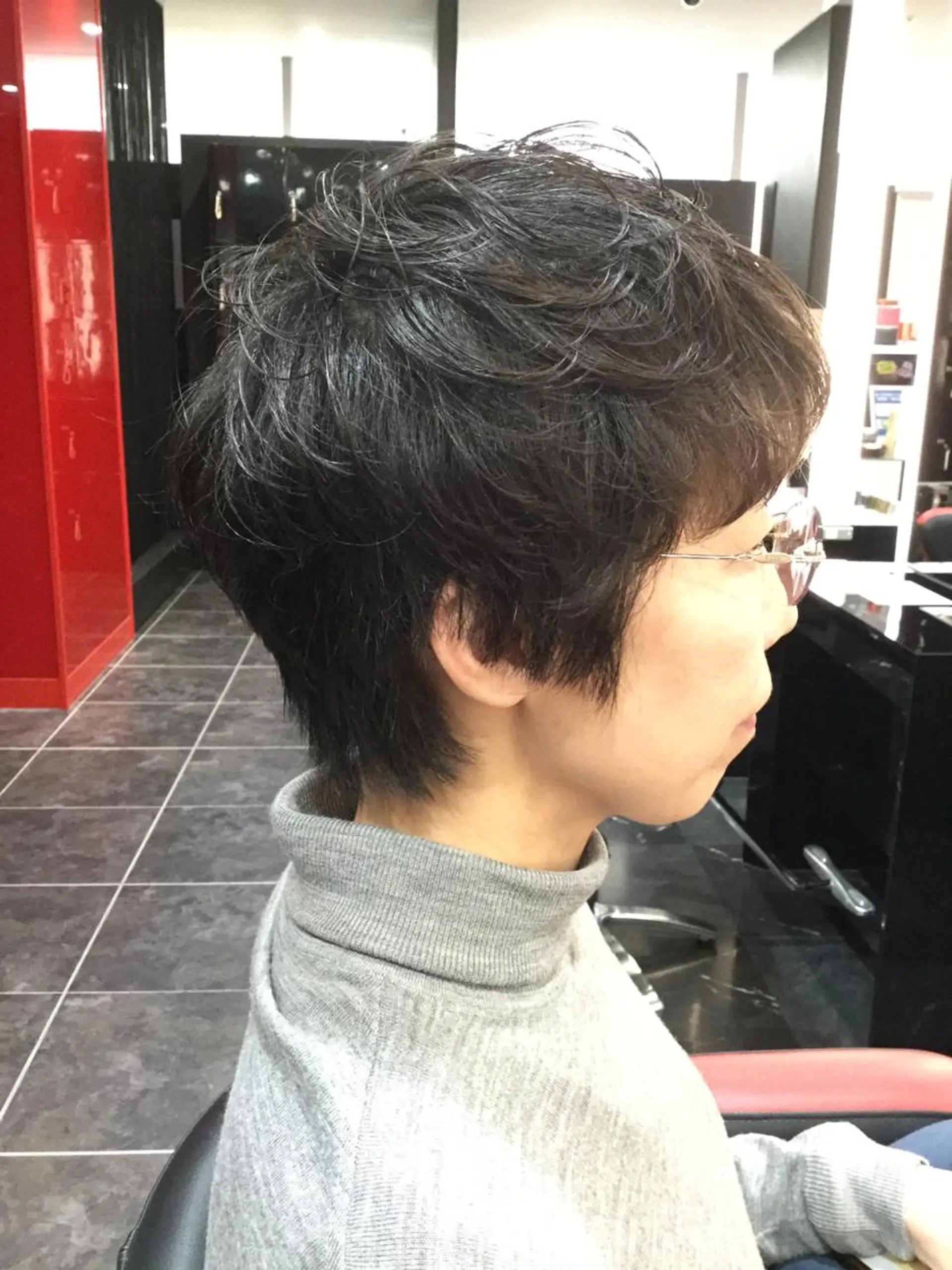 ショート カラー Annon プライベートサロンのヘアスタイル