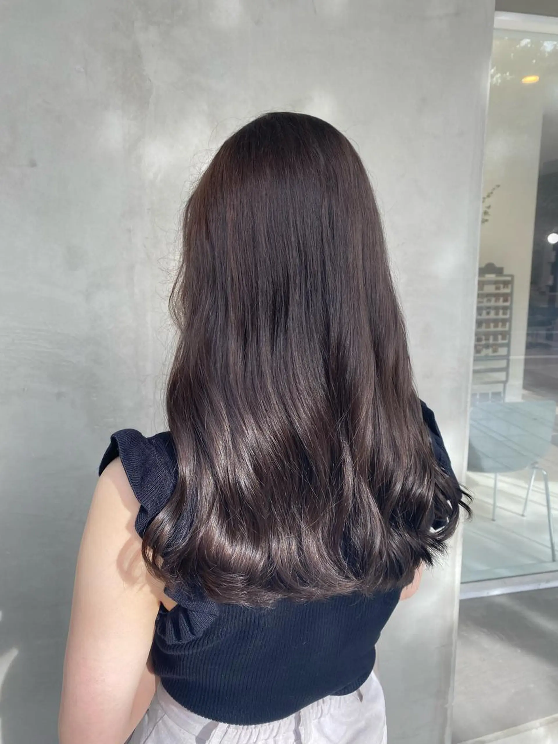 ロング カラー グレージュ 【GUK】 🌻RINA🌻のヘアスタイル