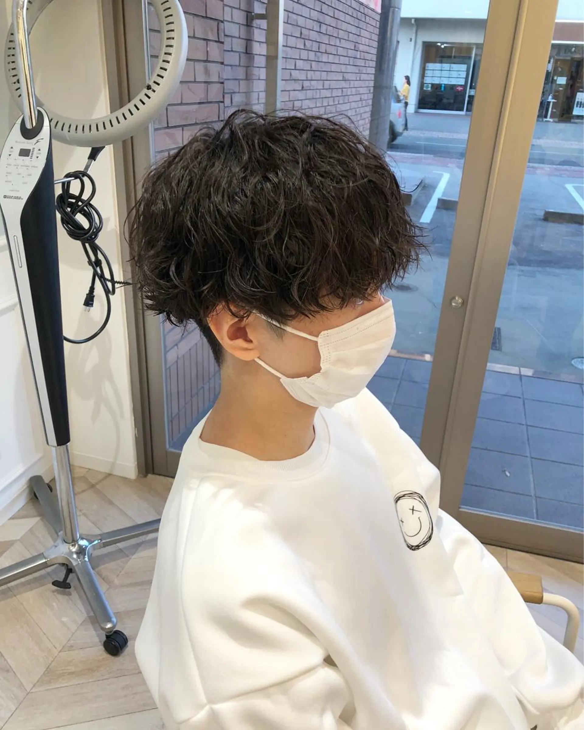 ショート パーマ メンズ パーマ/ハイトーン スパイキー/神田正紀のヘアスタイル