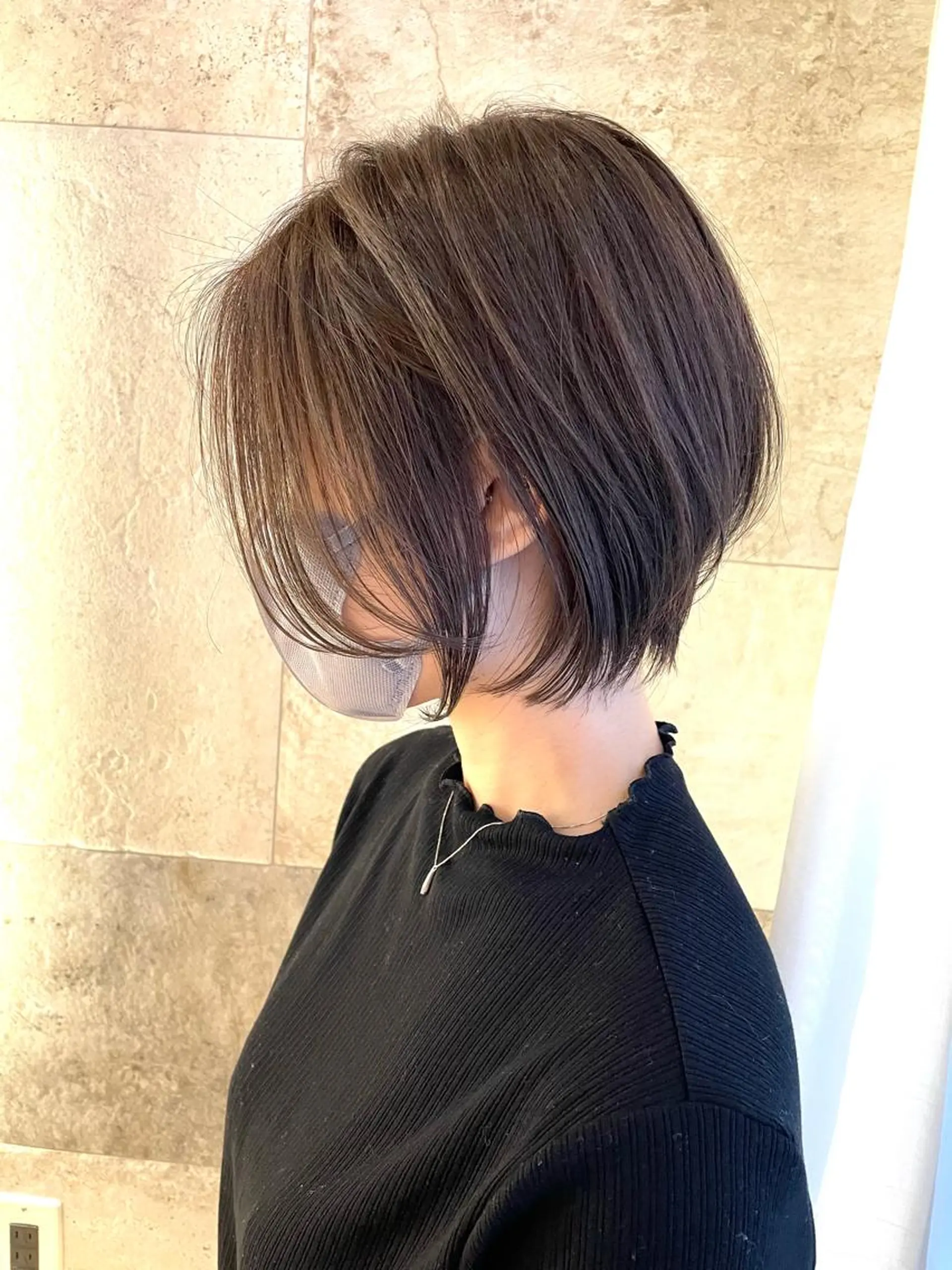 ショート 似合わせカット ショートヘア カット ヘアカラー トリートメント ヘッドスパ 韓国ヘア/髪質改善 /Harunaのヘアスタイル