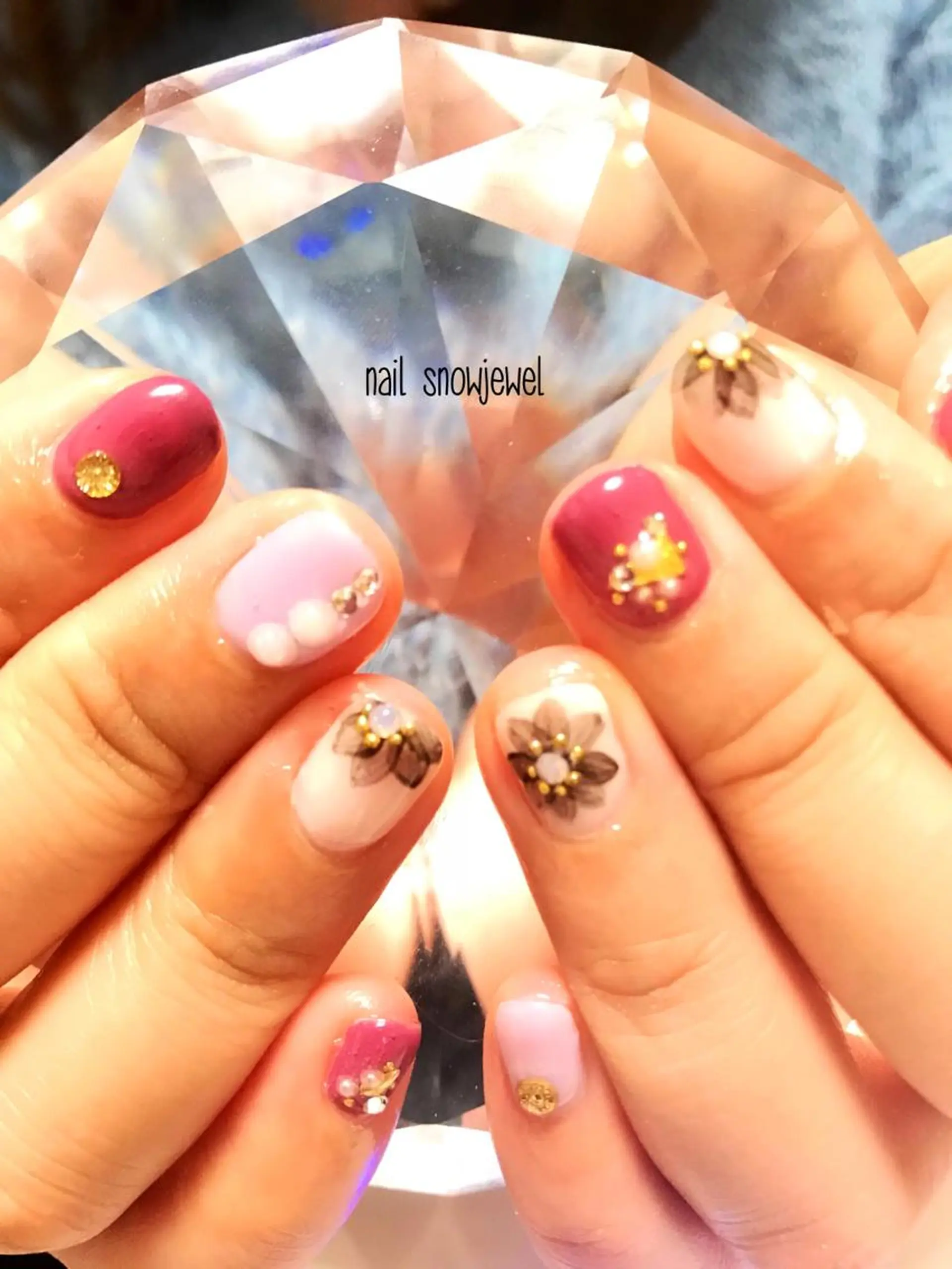 ネイル nail snowjewelのネイルデザイン