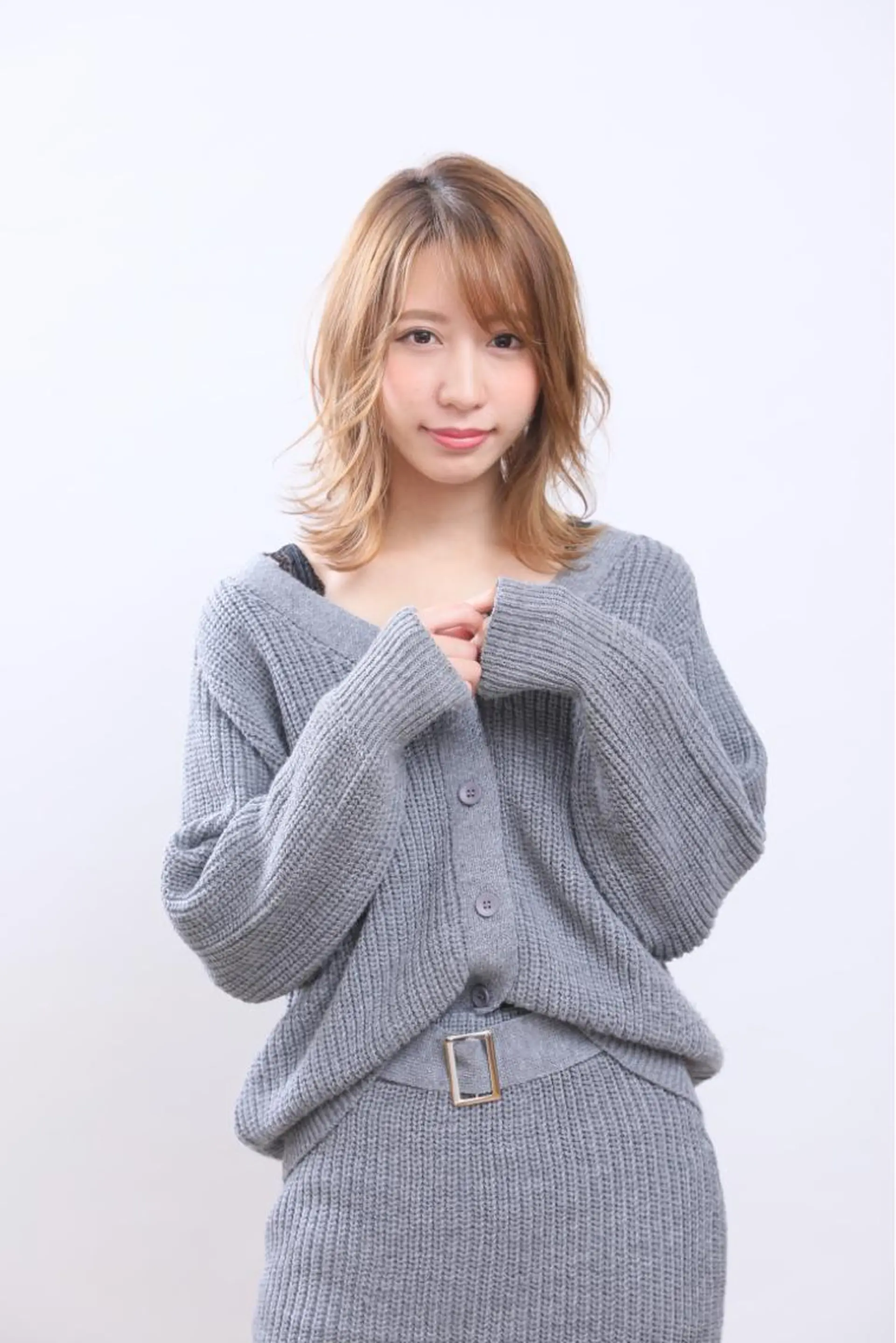 ミディアム 川畑 陽奈のヘアスタイル